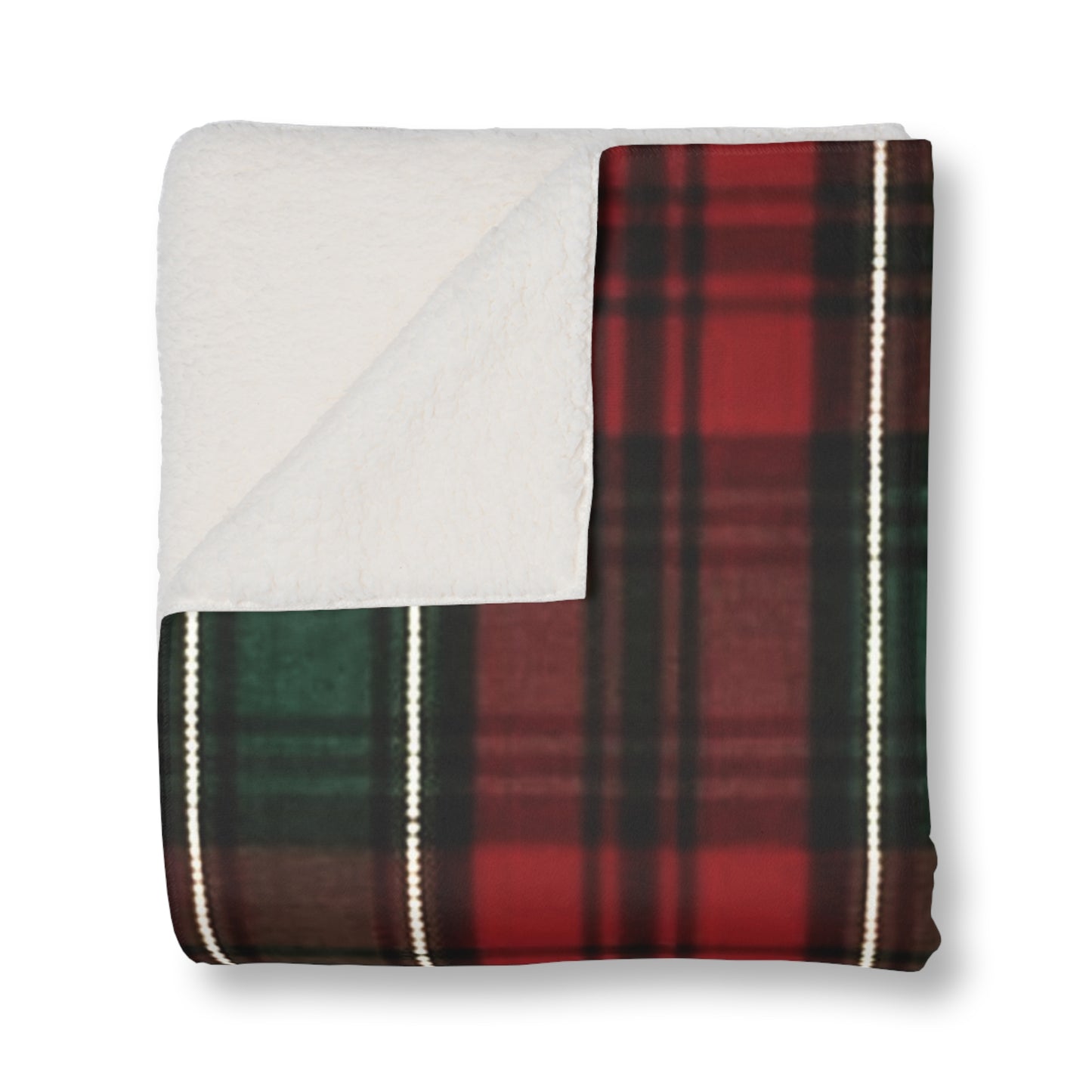 Christmas Sherpa Blanket