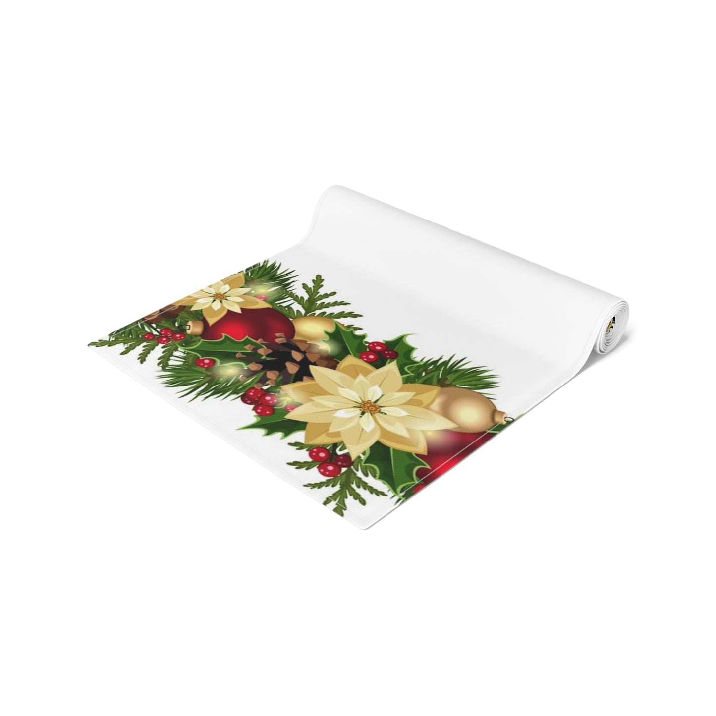 Floral Table Runner (Cotton, Poly)