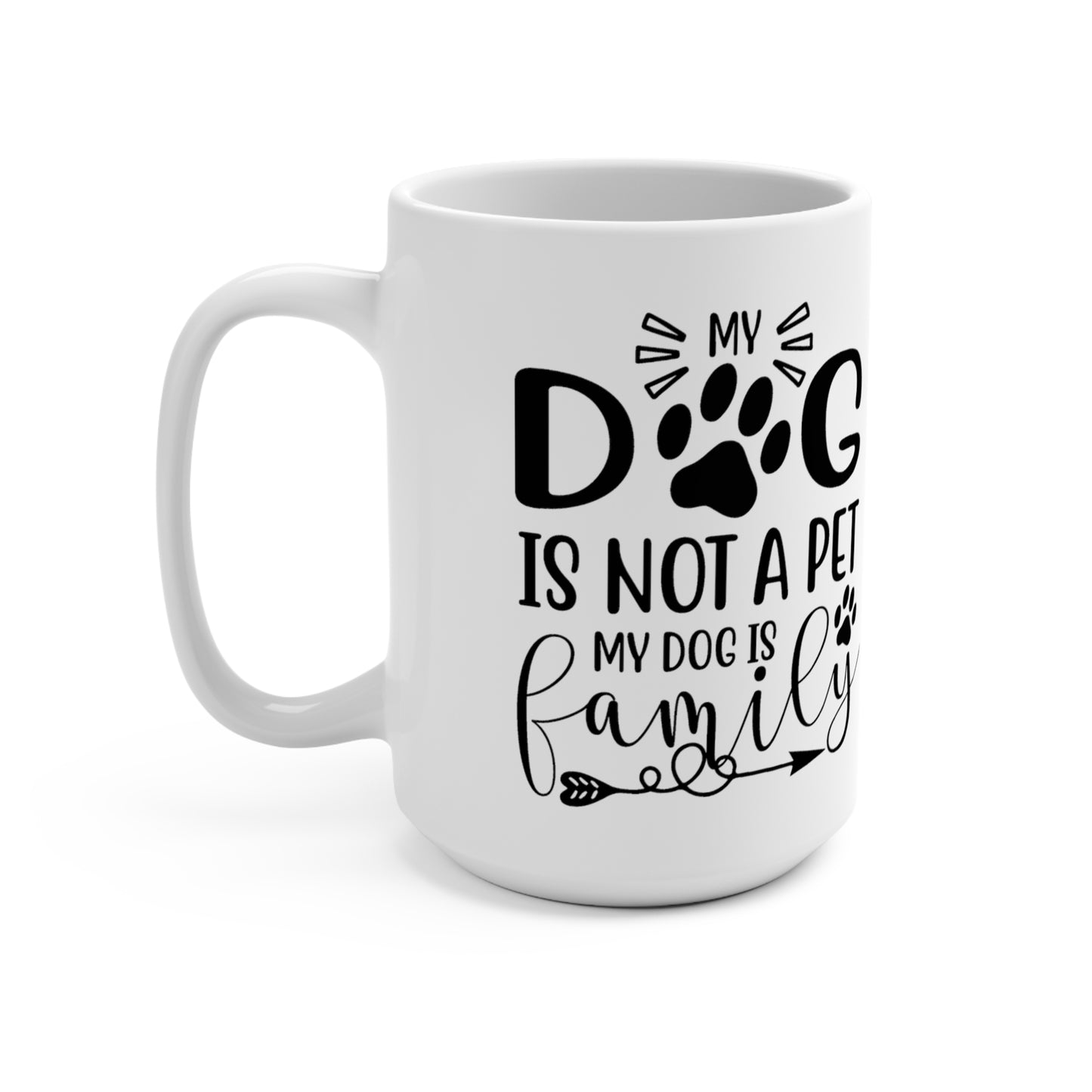 Toby says family Mug 15oz