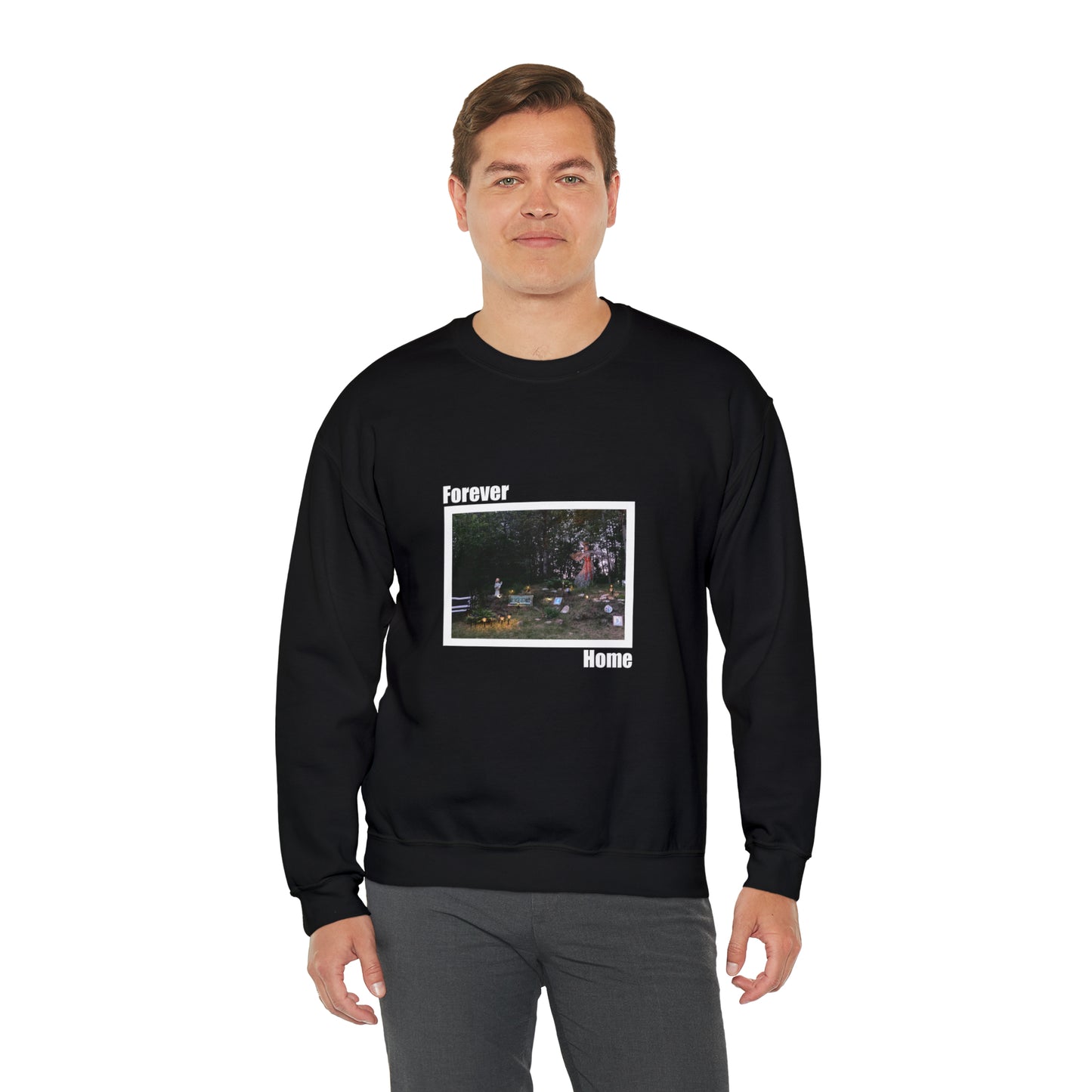 CR FOREVER HOME DARK Unisex Heavy Blend™ Crewneck Sweatshirt