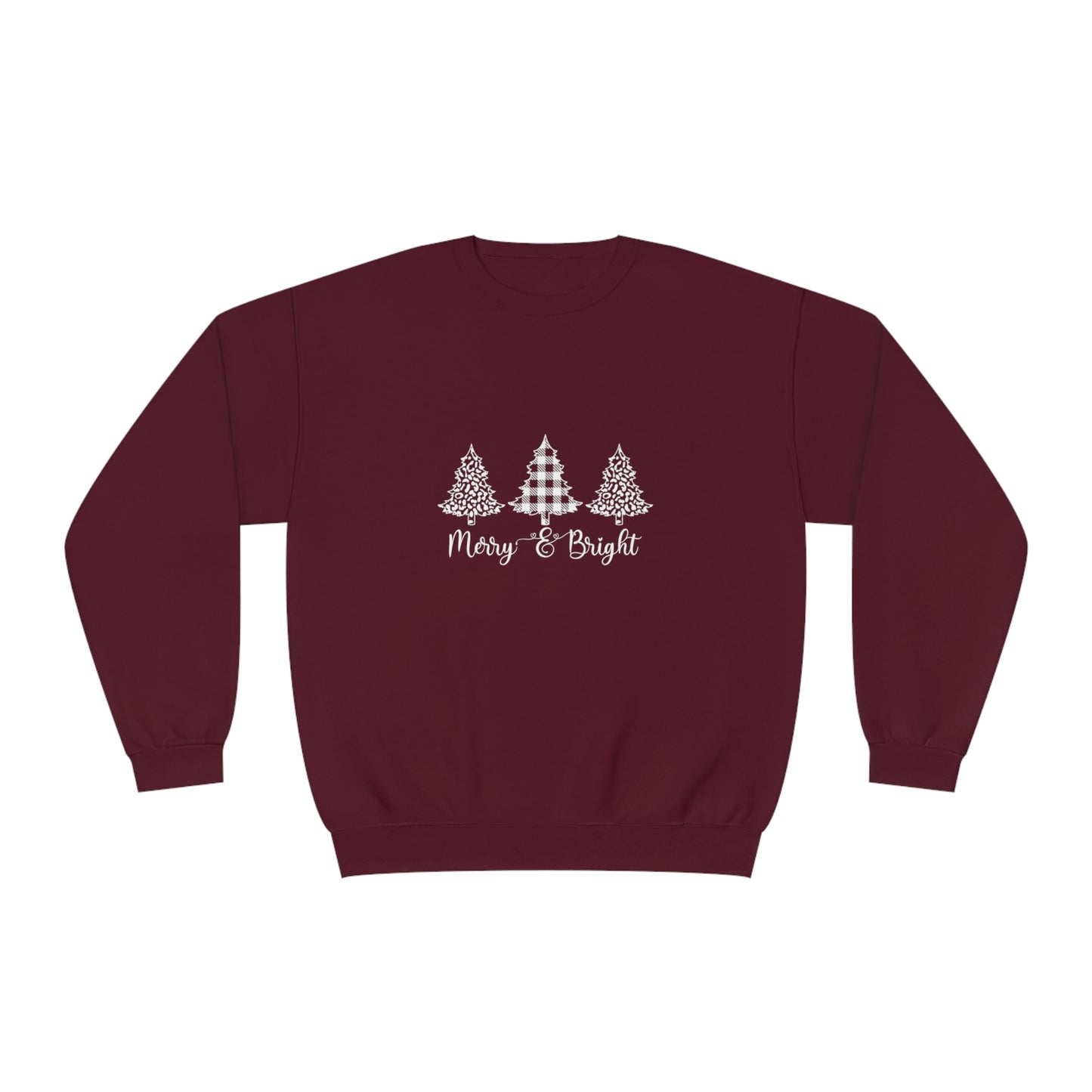 Merry and bright Unisex NuBlend® Crewneck Sweatshirt