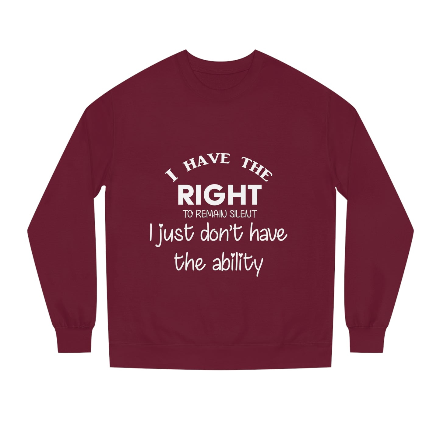 Unisex Crew Neck Sweatshirt