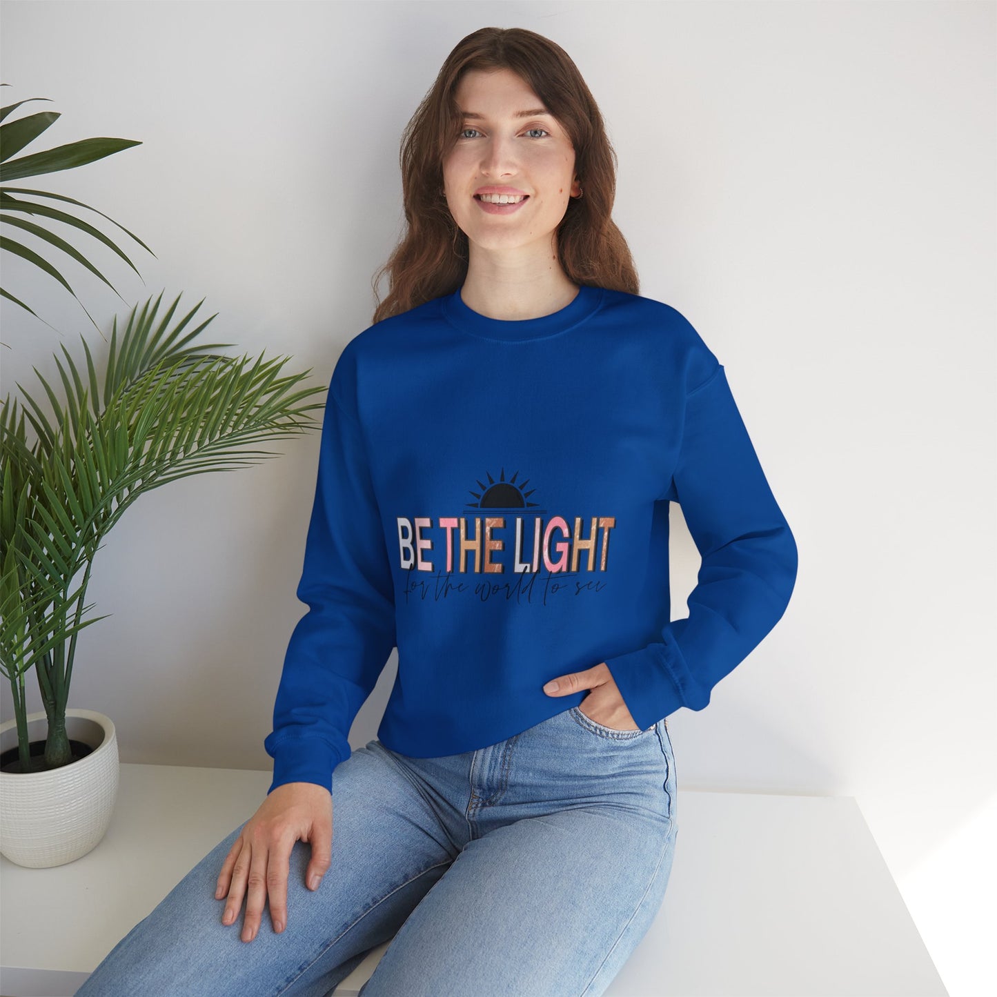 Light Unisex Heavy Blend™ Crewneck Sweatshirt