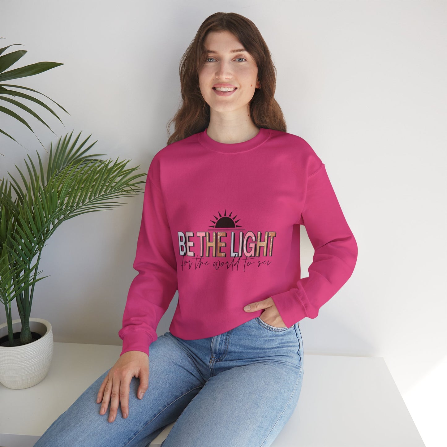 Light Unisex Heavy Blend™ Crewneck Sweatshirt