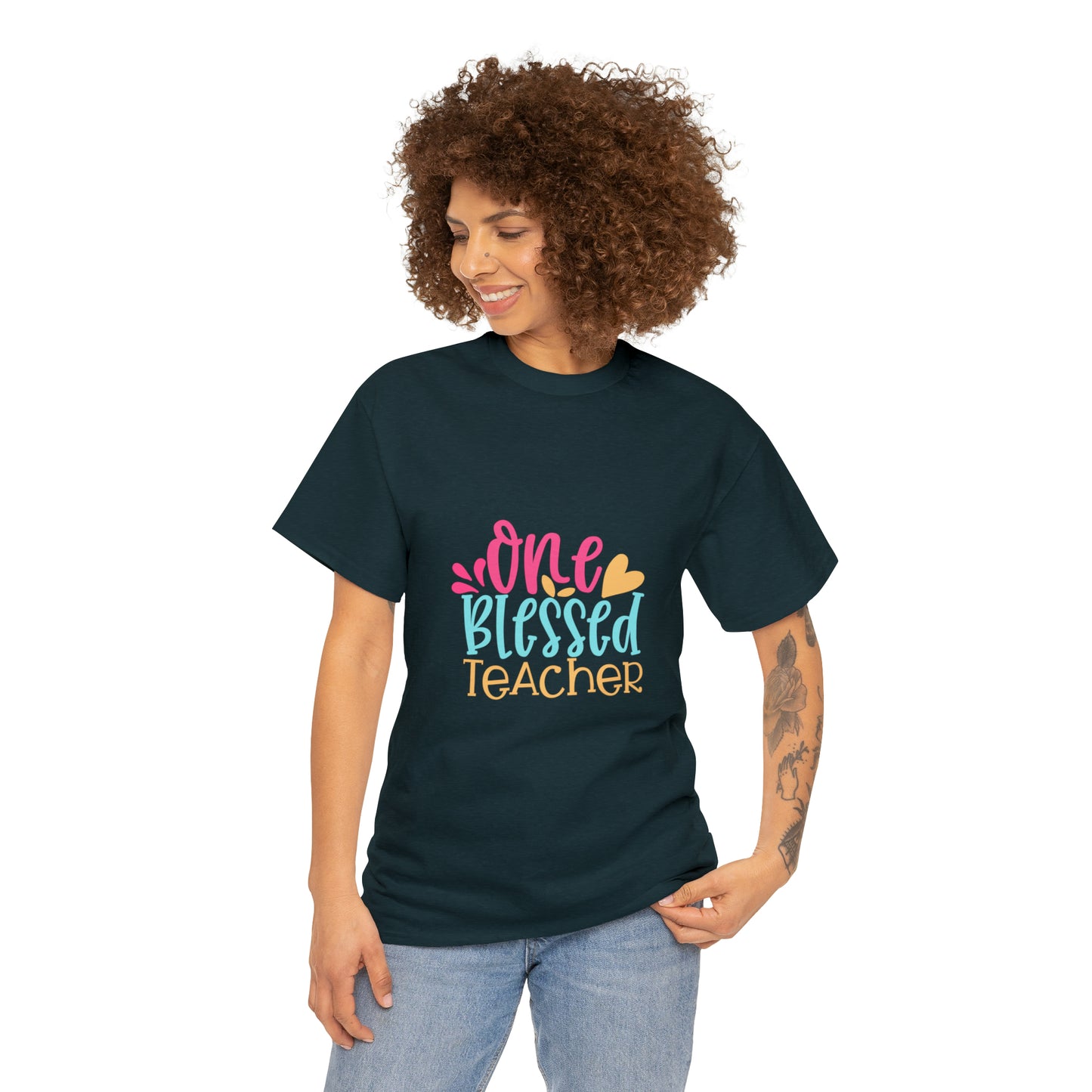 Teacher  Unisex Heavy Cotton Tee