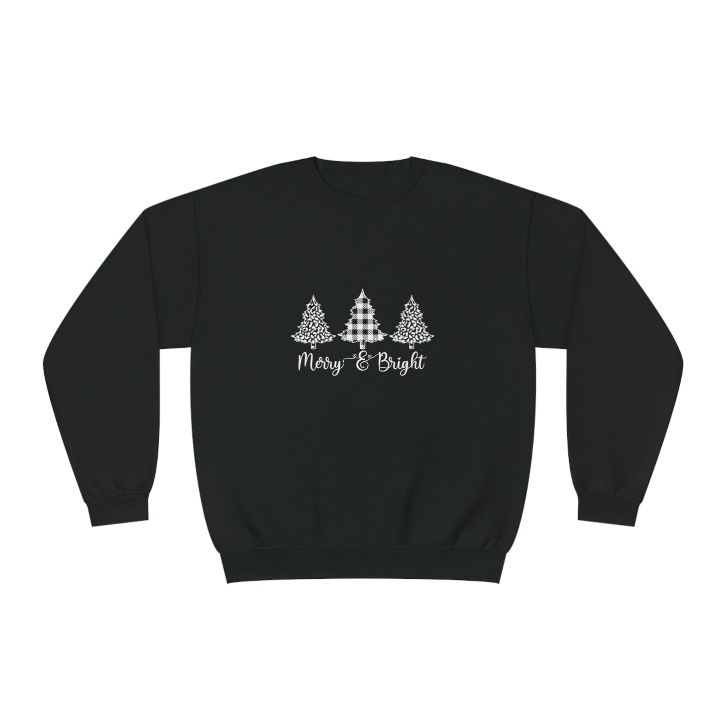 Merry and bright Unisex NuBlend® Crewneck Sweatshirt