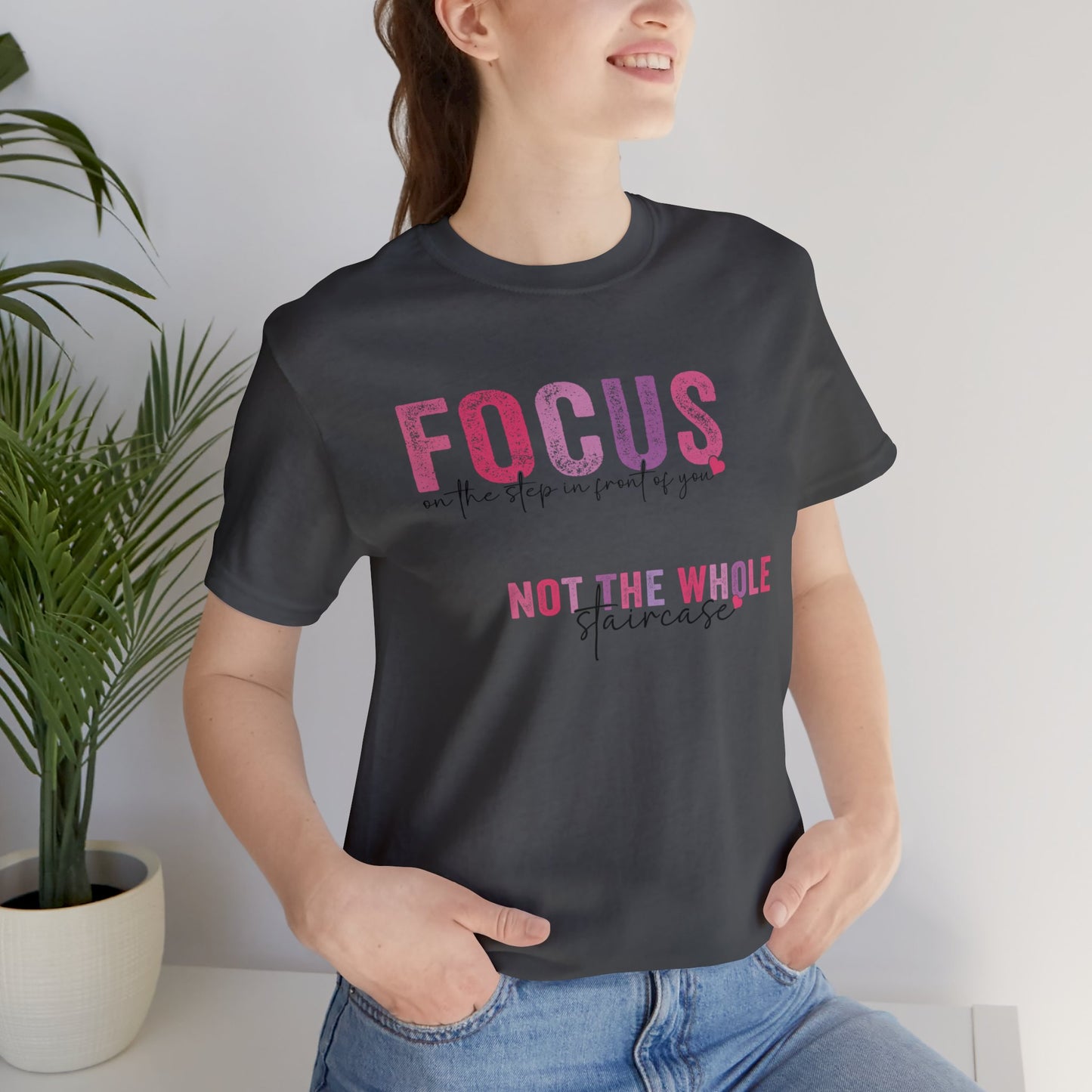 Focus Unisex Jersey Short Sleeve Tee