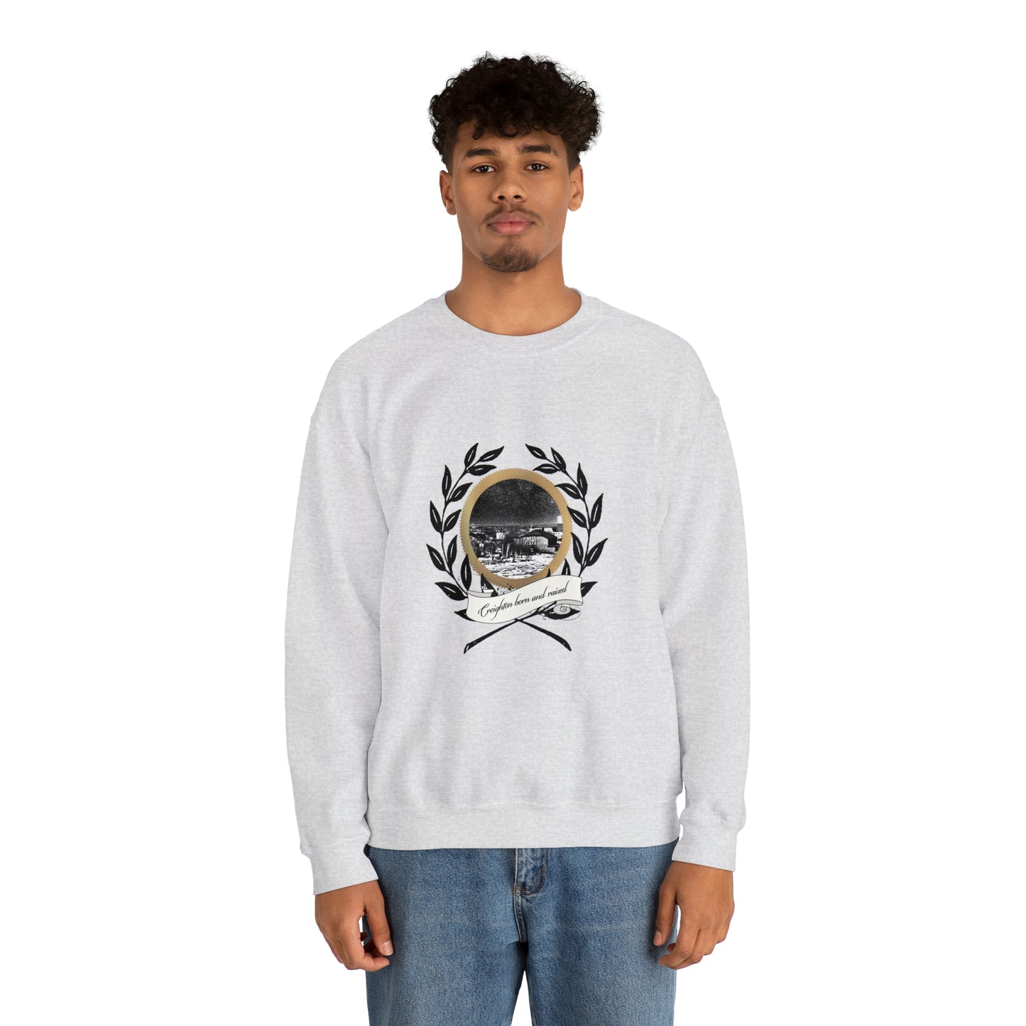 CR BORN Unisex Heavy Blend™ Crewneck Sweatshirt