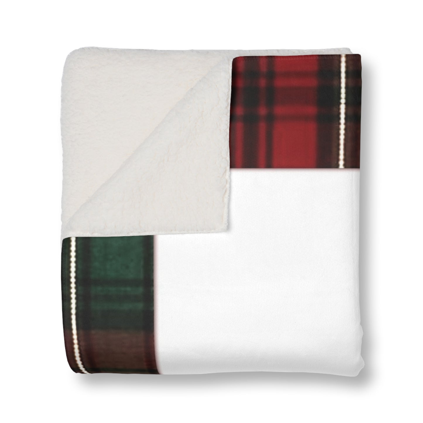 Christmas Sherpa Blanket