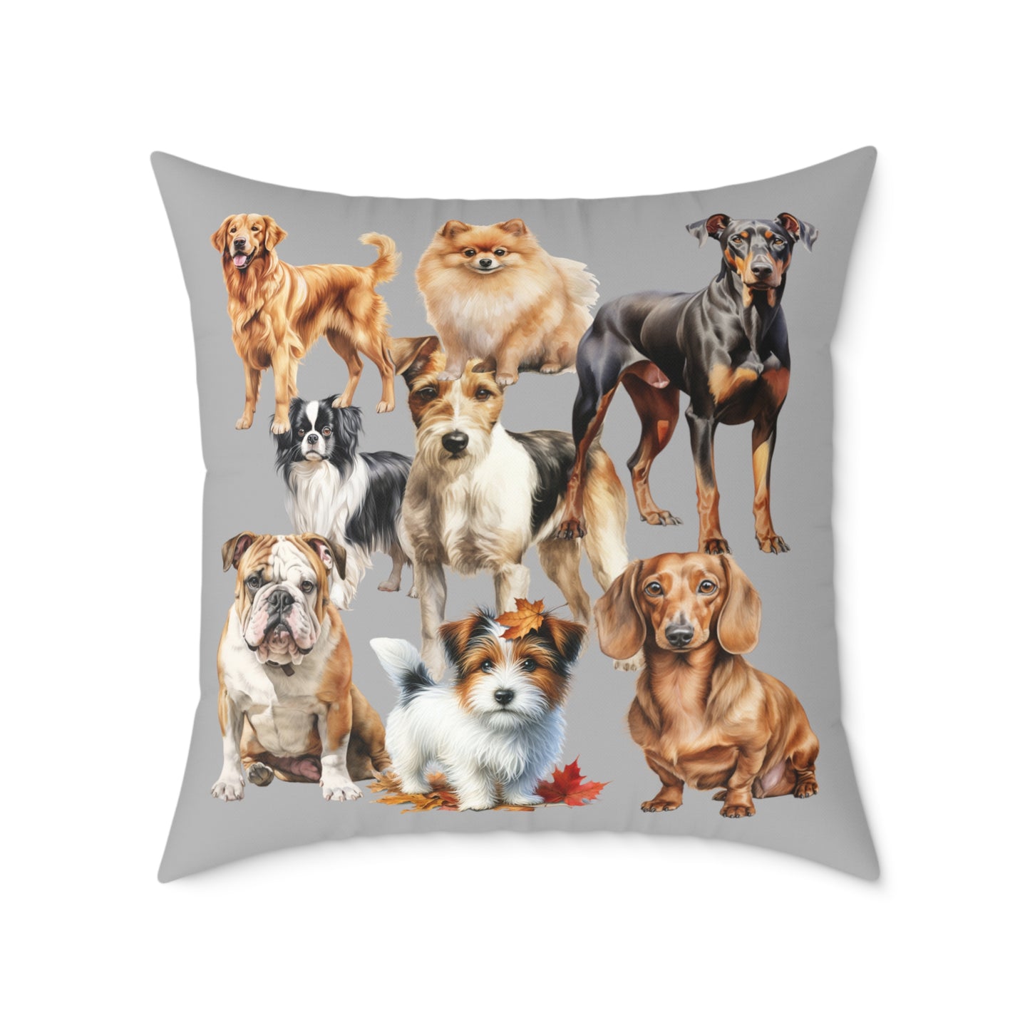 Really Square Poly Canvas Pillow