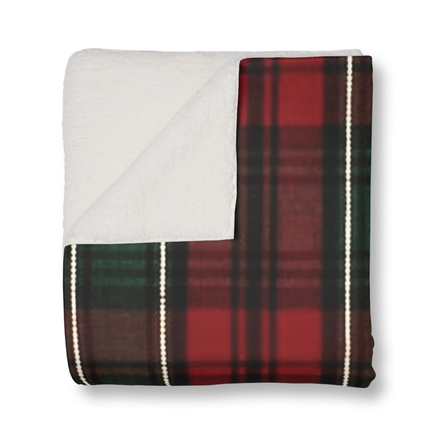 Christmas Sherpa Blanket