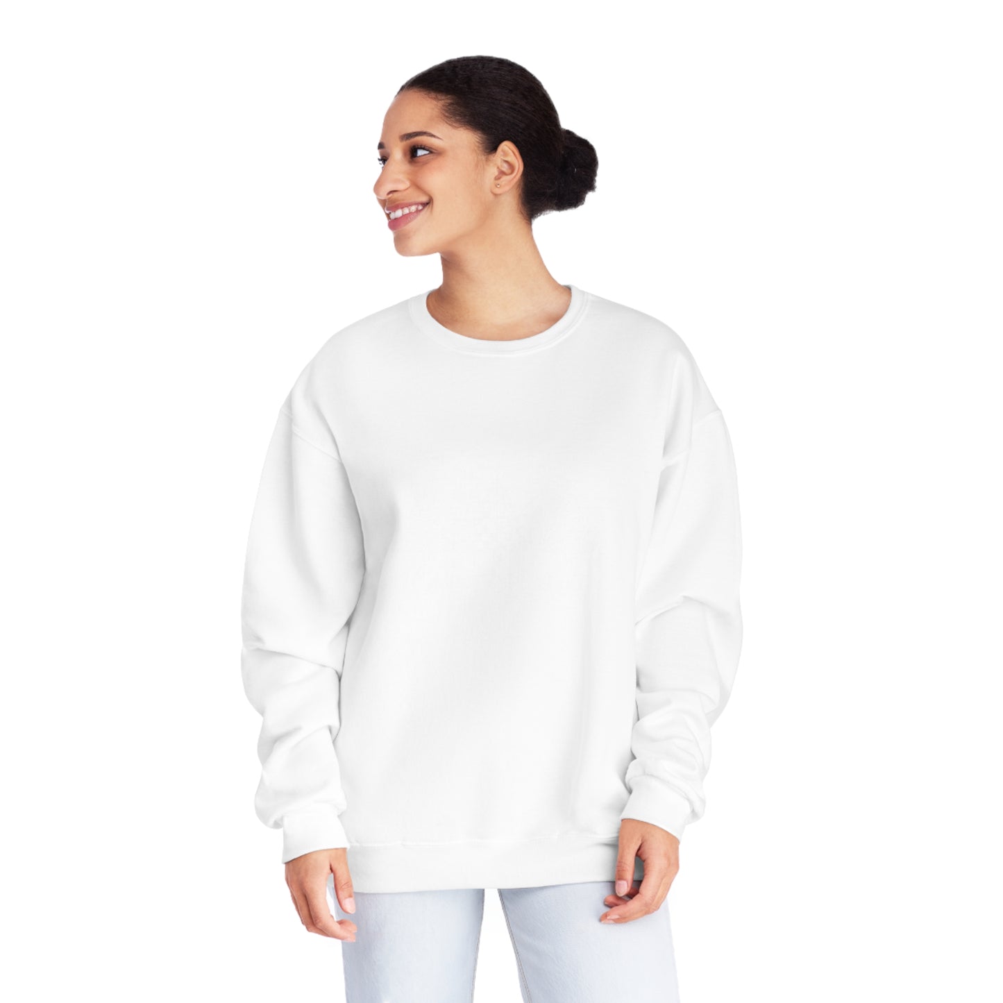 Merry and bright Unisex NuBlend® Crewneck Sweatshirt