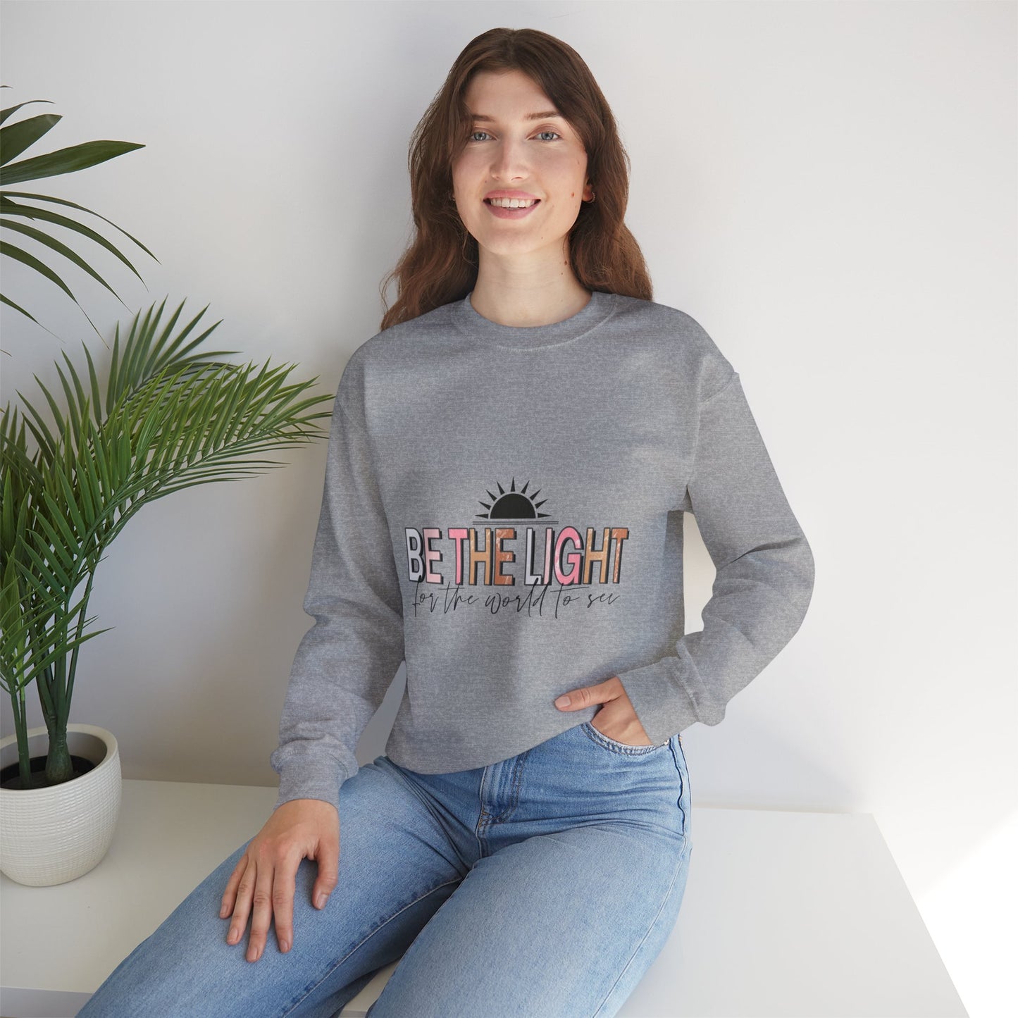 Light Unisex Heavy Blend™ Crewneck Sweatshirt