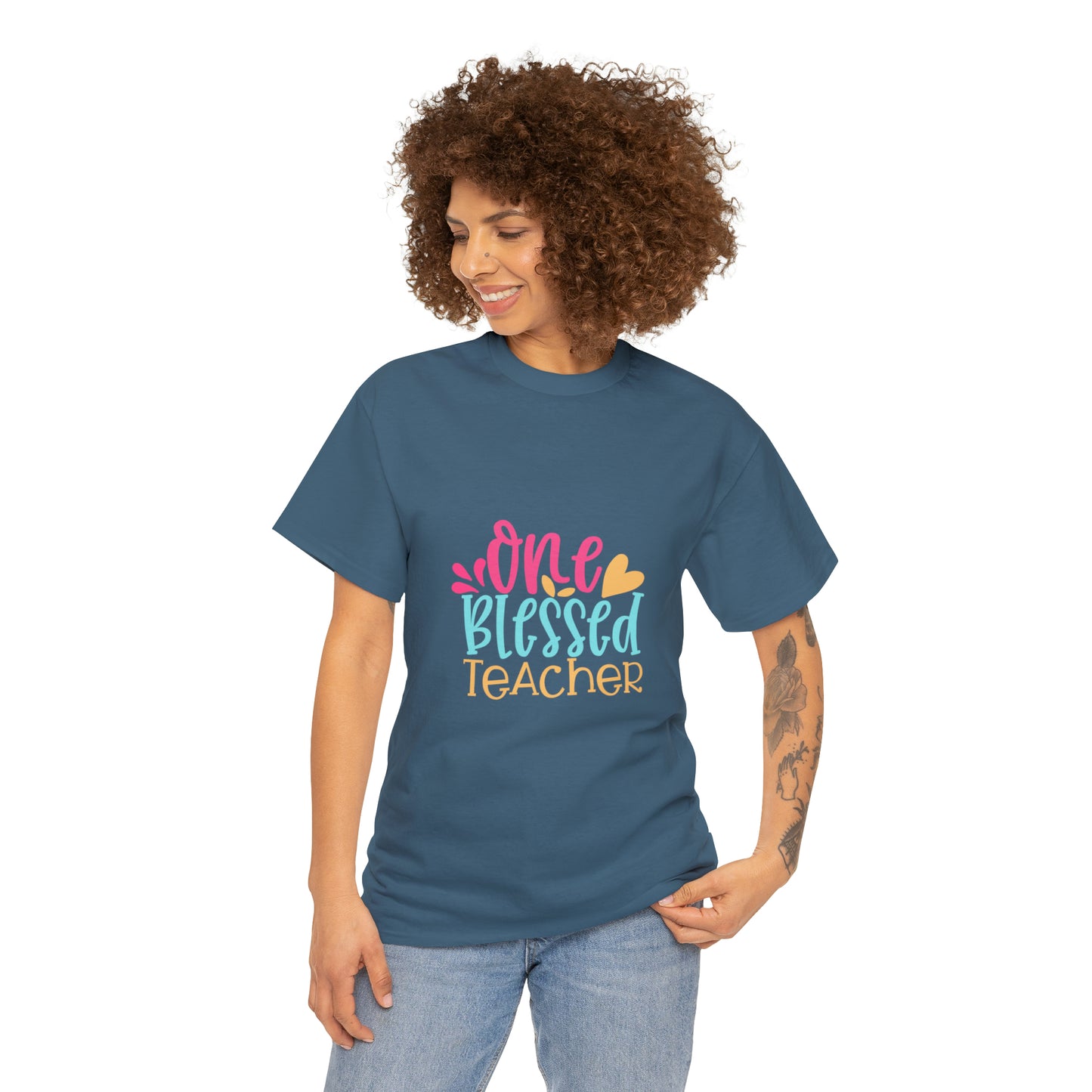 Teacher  Unisex Heavy Cotton Tee