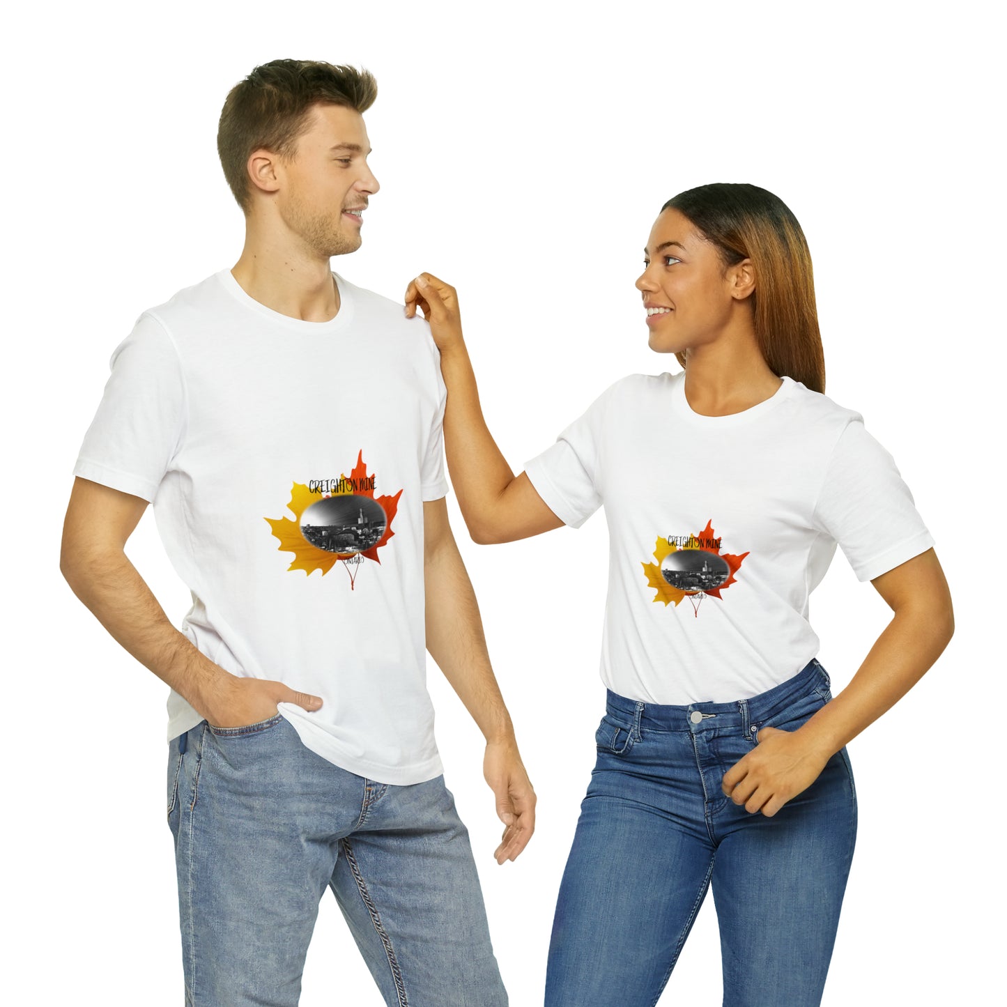 MAPLE LEAF 2Unisex Jersey Short Sleeve Tee