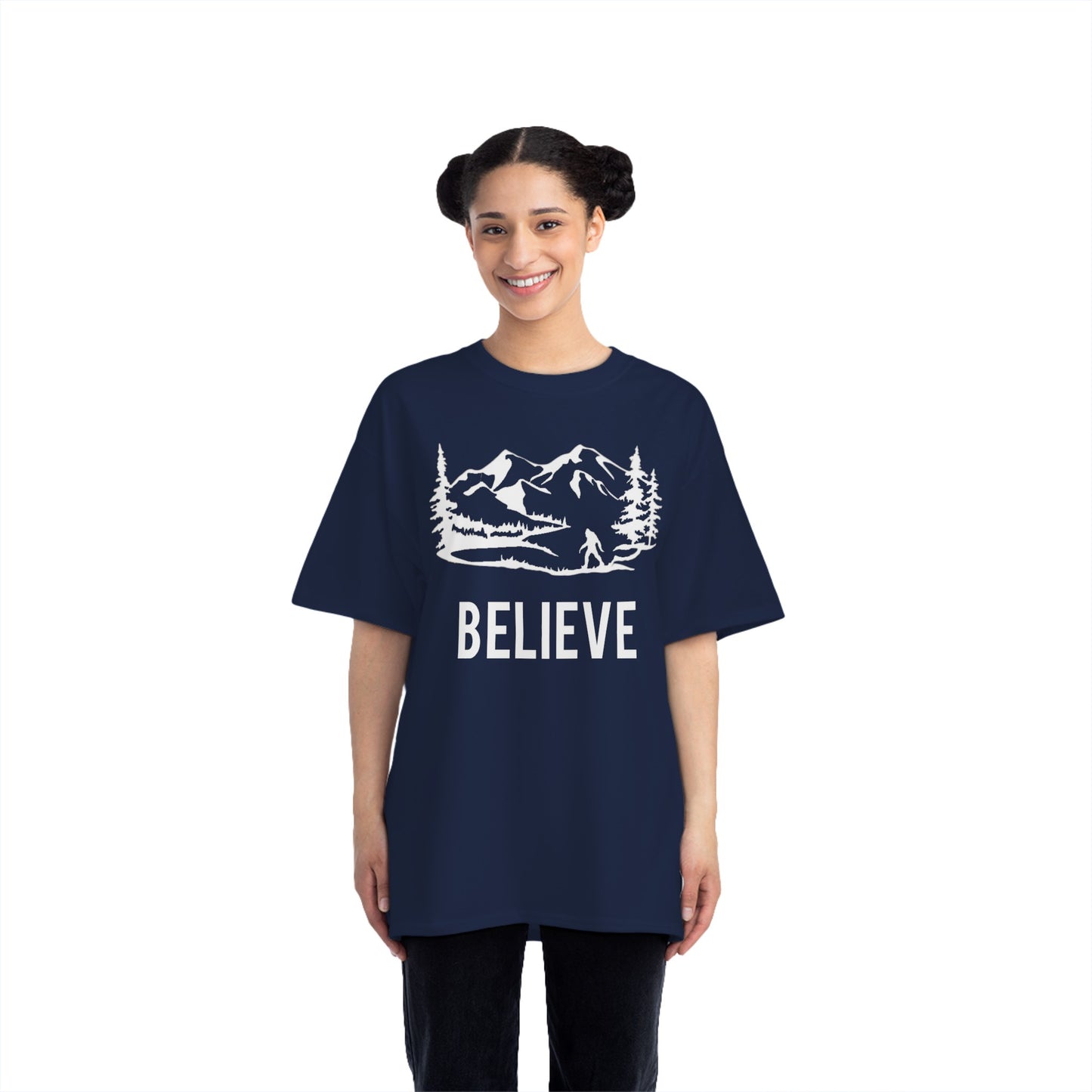 Sasquatch believe 1 Beefy-T®  Short-Sleeve T-Shirt