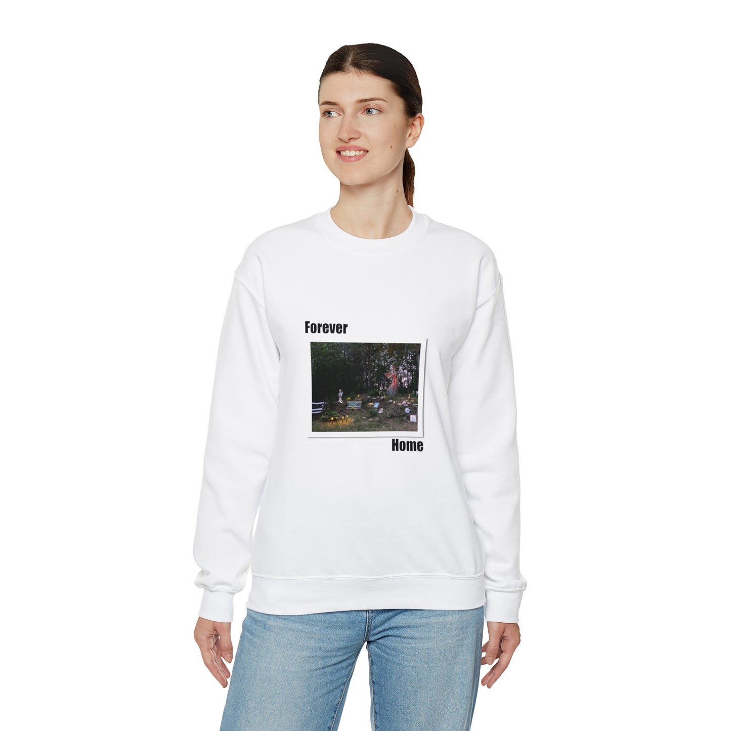 CR FOREVER HOME LIGHT Unisex Heavy Blend™ Crewneck Sweatshirt