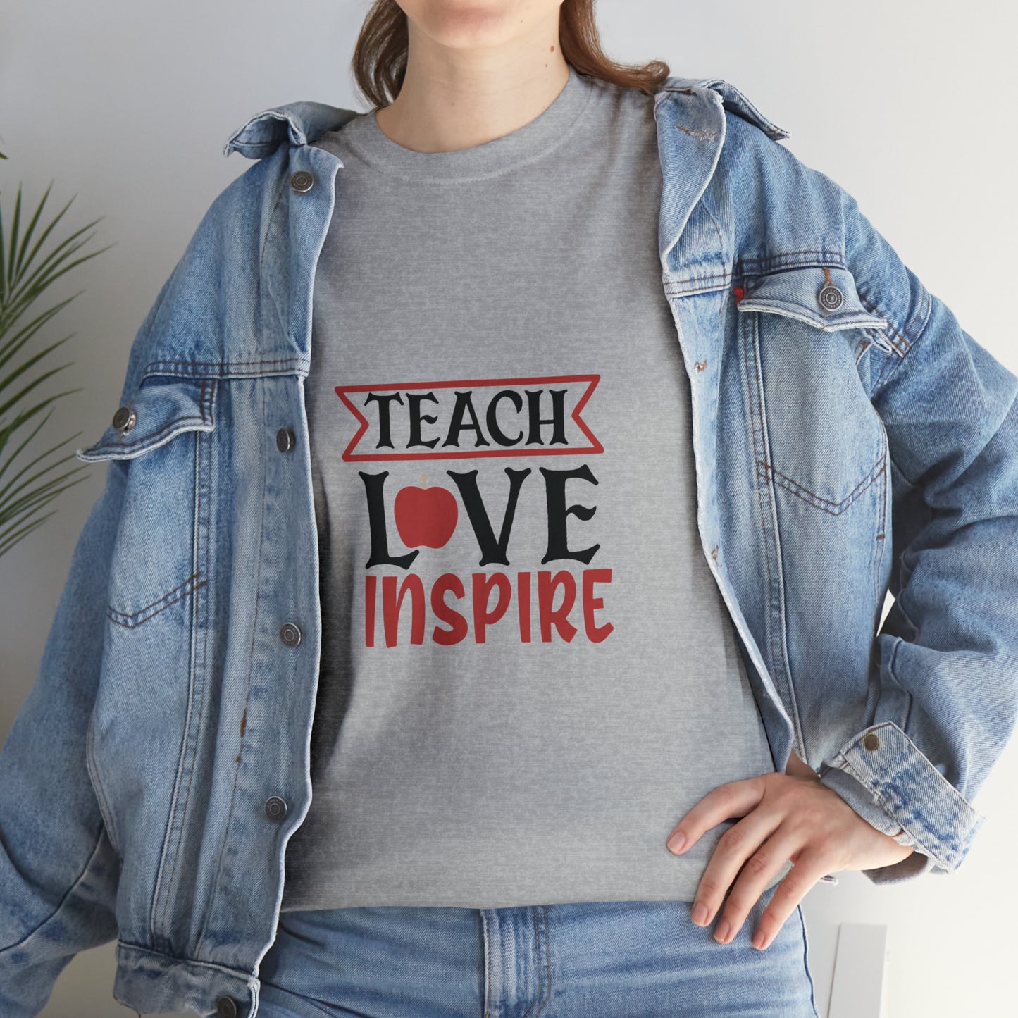 Teacher  Unisex Heavy Cotton Tee