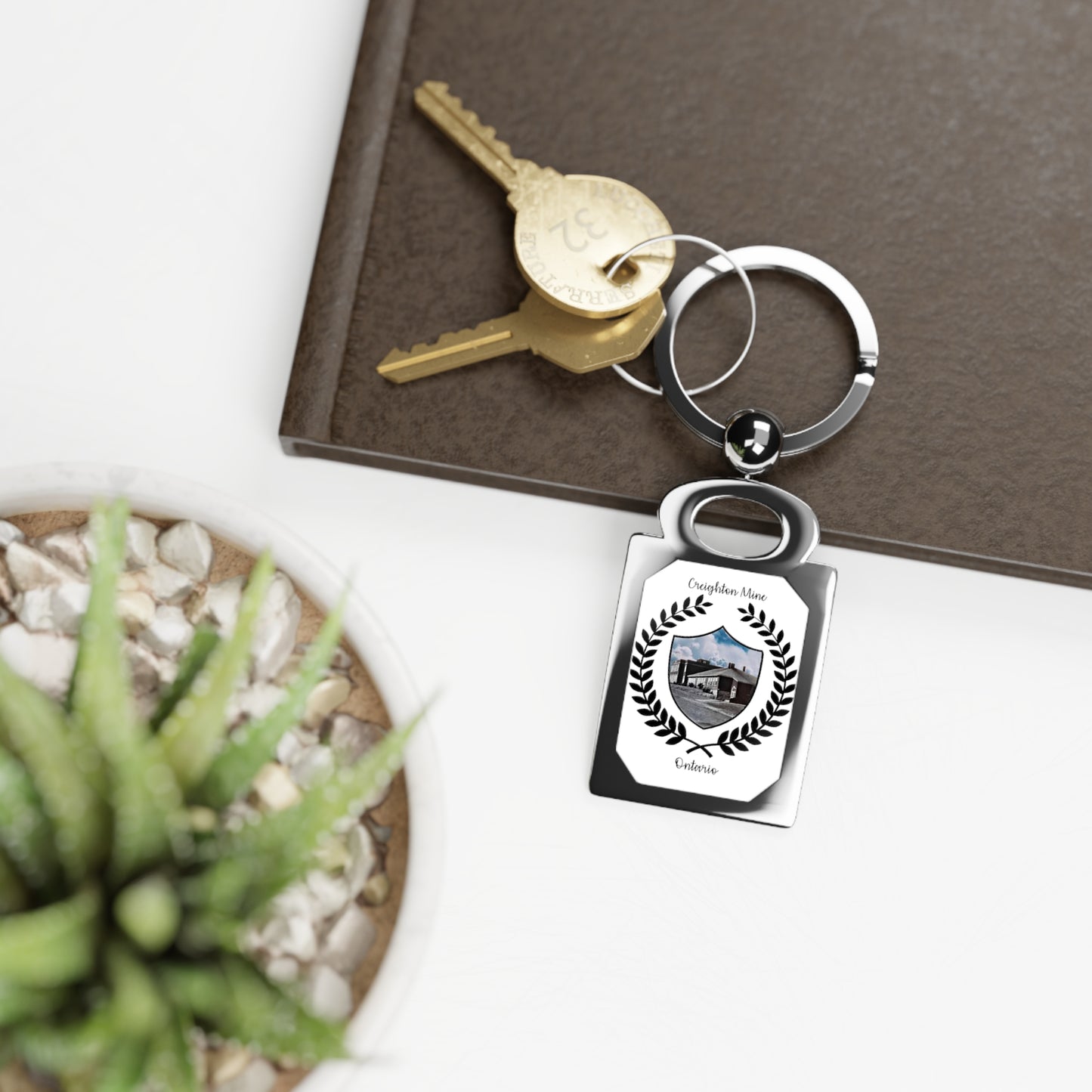 Rectangle Photo Keyring