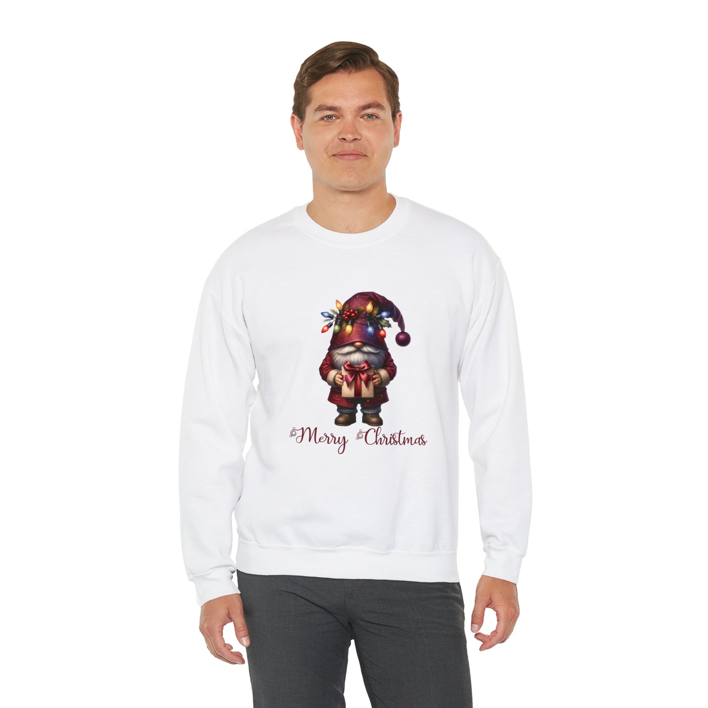 Burgundy Unisex Heavy Blend™ Crewneck Sweatshirt