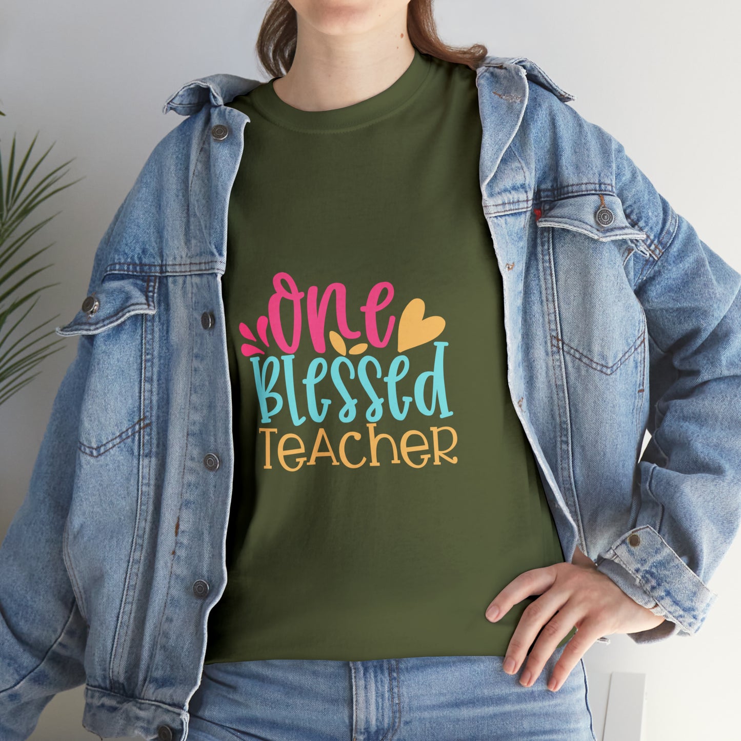 Teacher  Unisex Heavy Cotton Tee