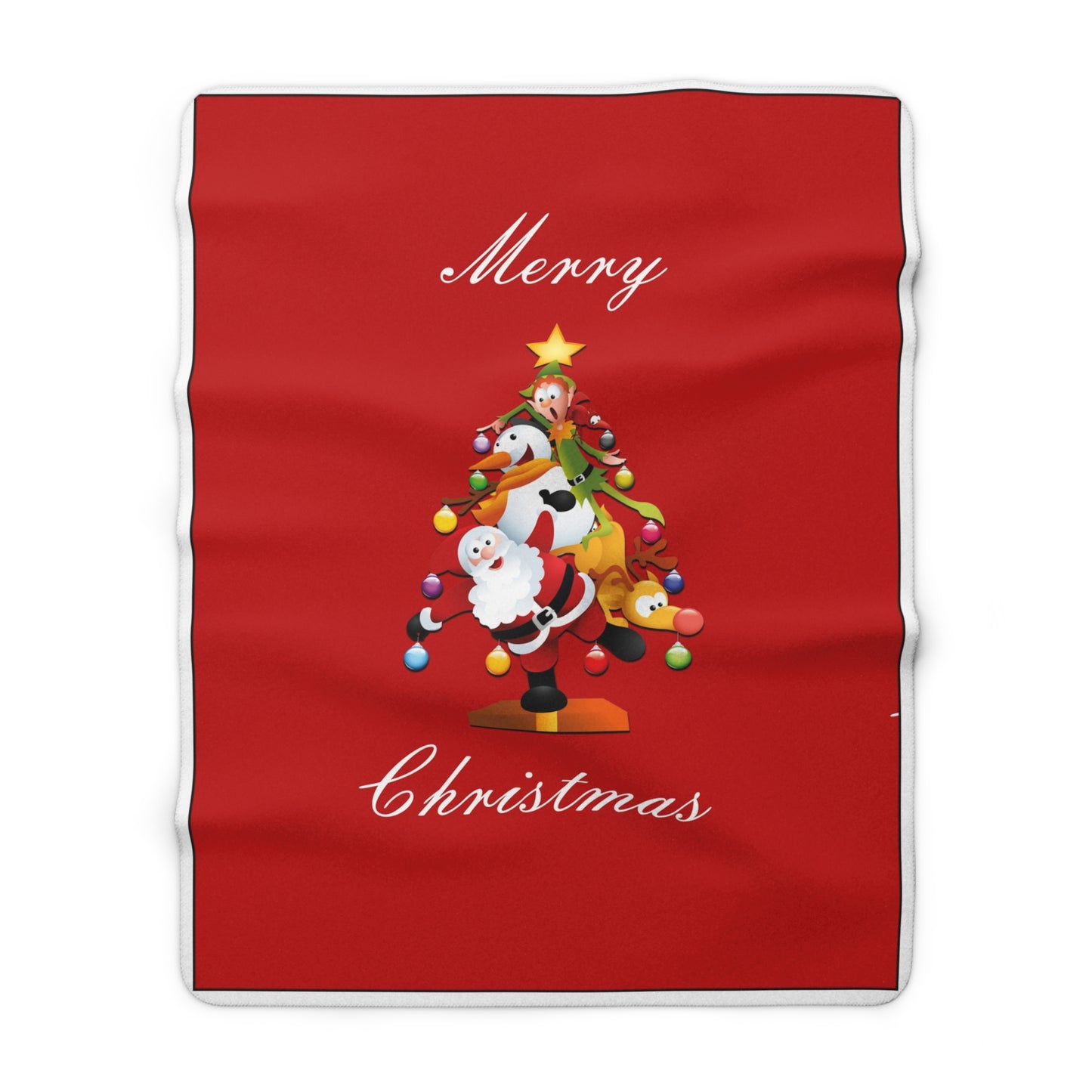 Christmas 1 Sherpa Fleece Blanket