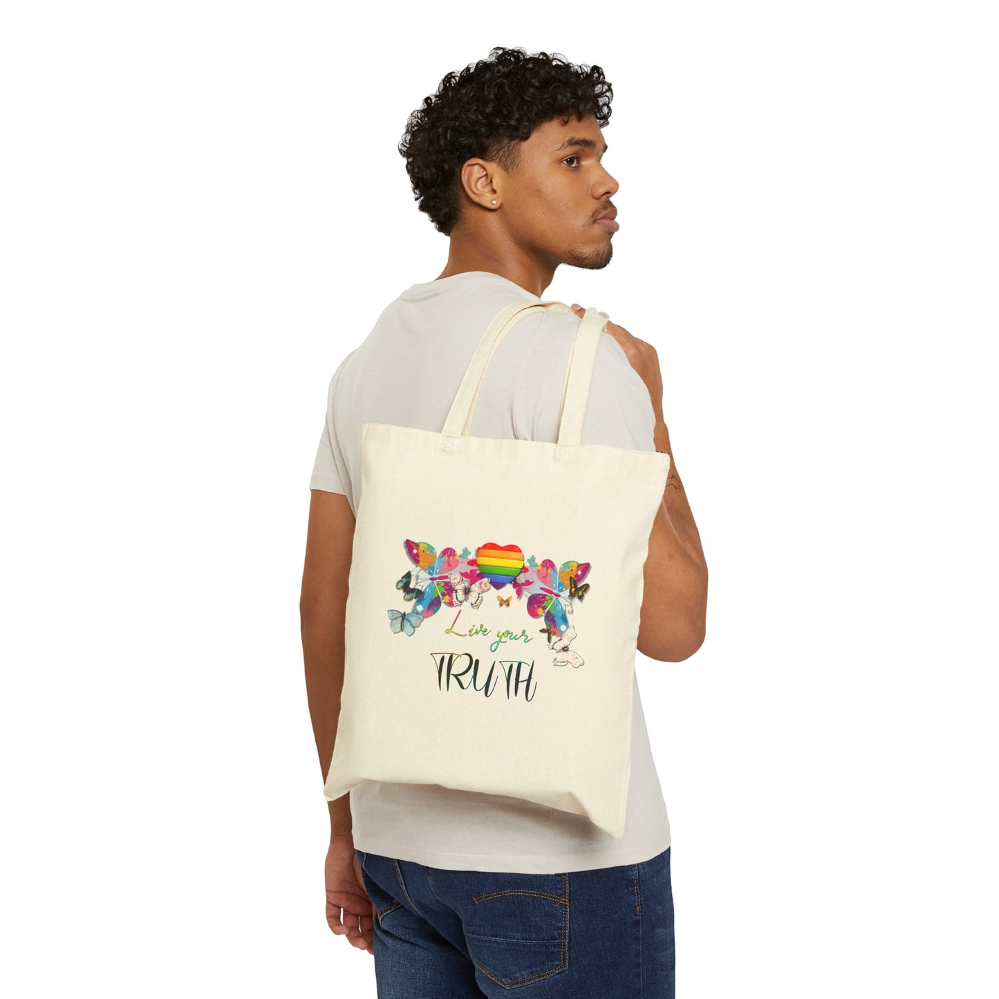 Truth Cotton Canvas Tote Bag