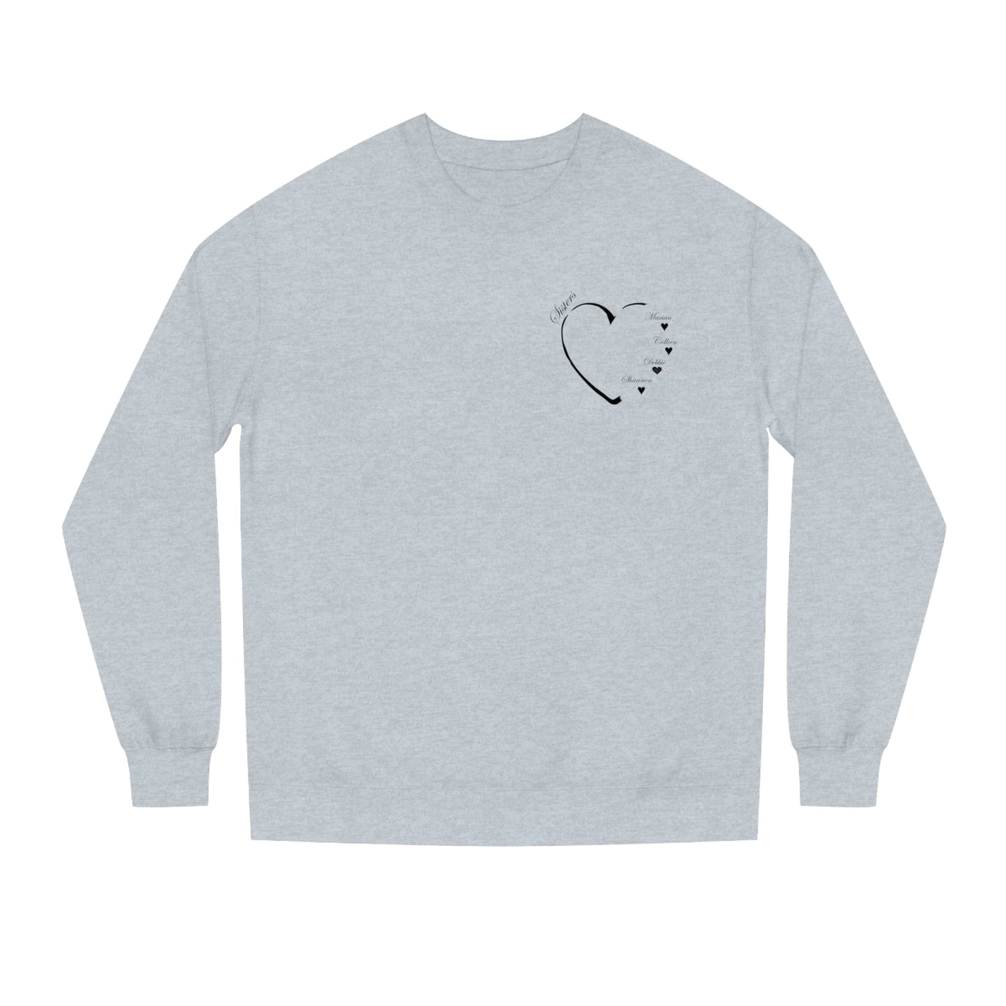 ABC Colleen 1 sisters Unisex Crew Neck Sweatshirt