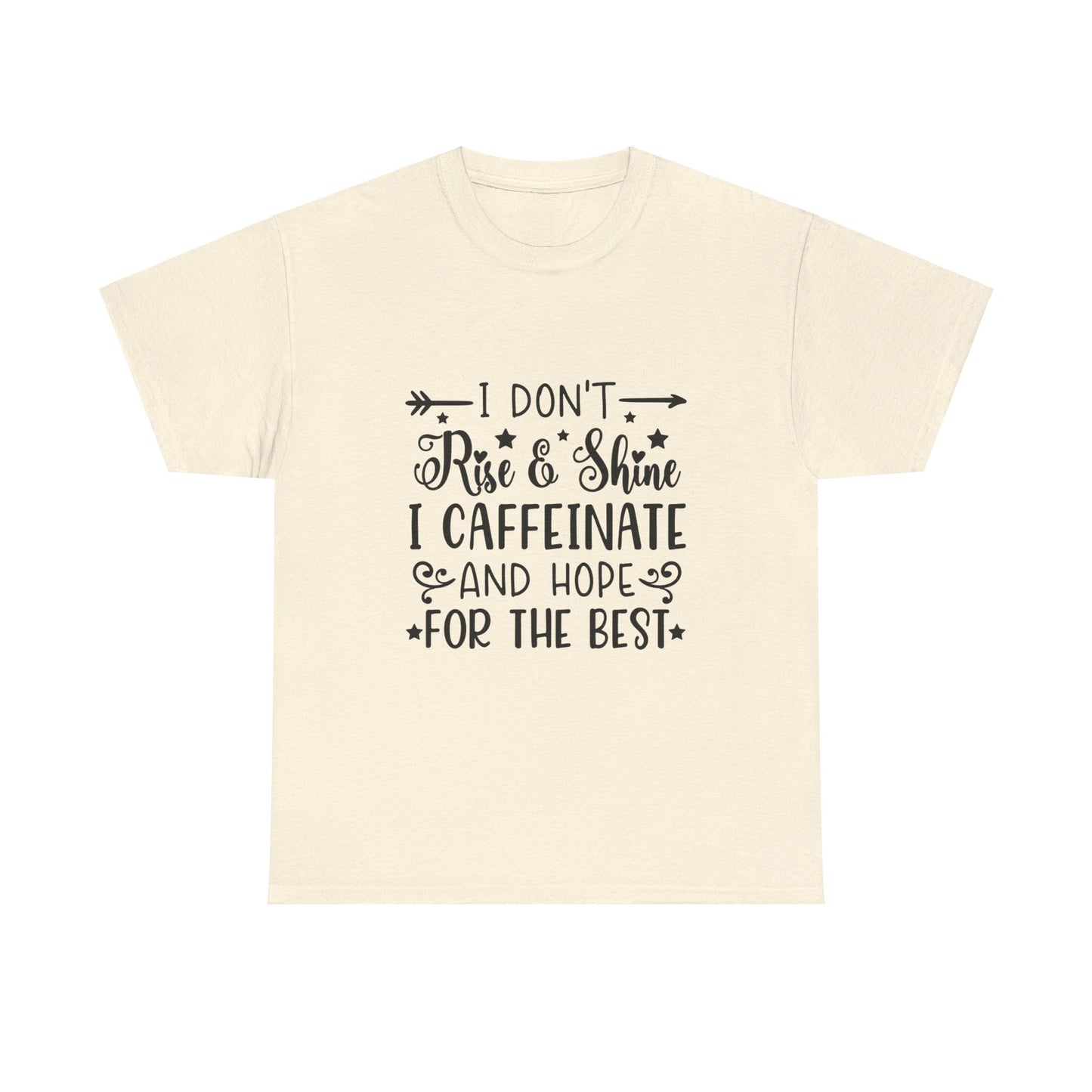 CAFFINATE Unisex Heavy Cotton Tee