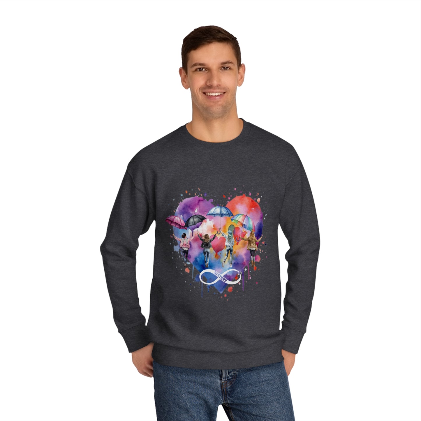 ABC Umbrella 1 Unisex Crew Sweatshirt