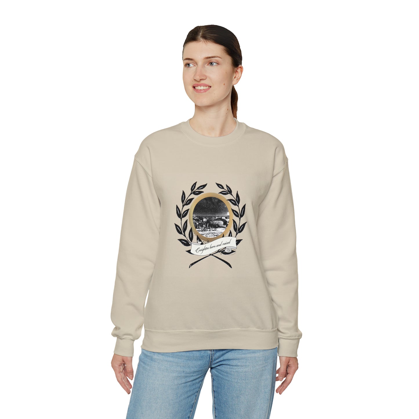 CR BORN Unisex Heavy Blend™ Crewneck Sweatshirt