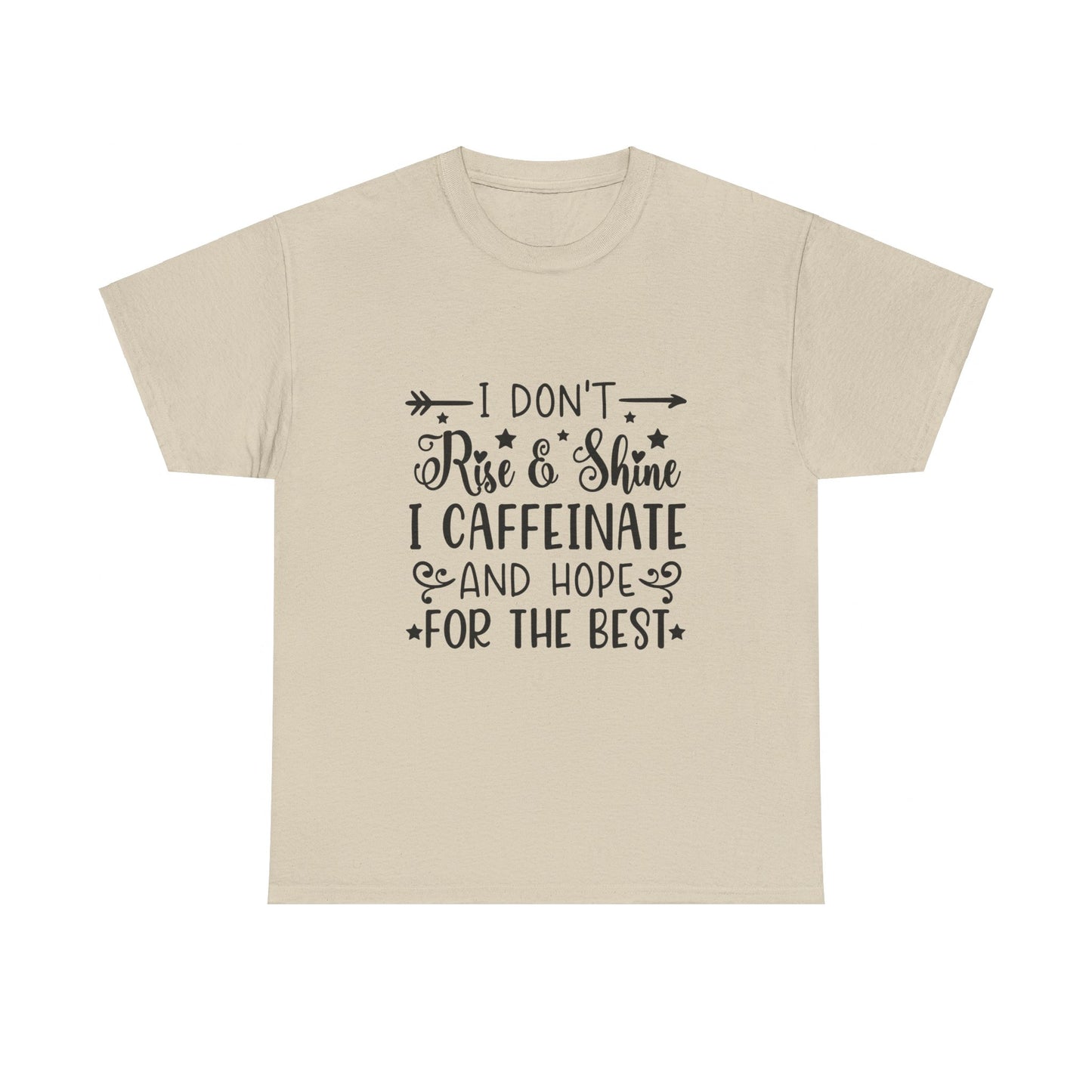 CAFFINATE Unisex Heavy Cotton Tee