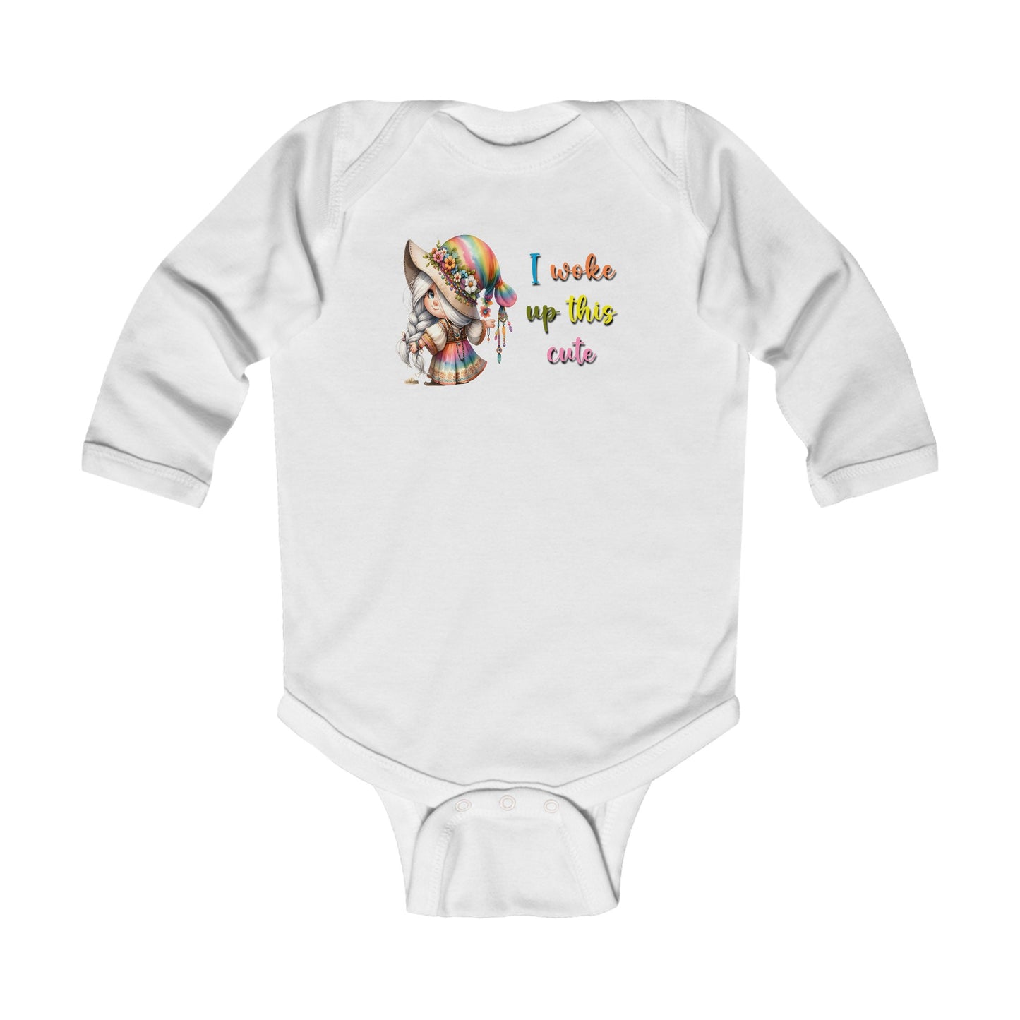 Cute Infant Long Sleeve Bodysuit