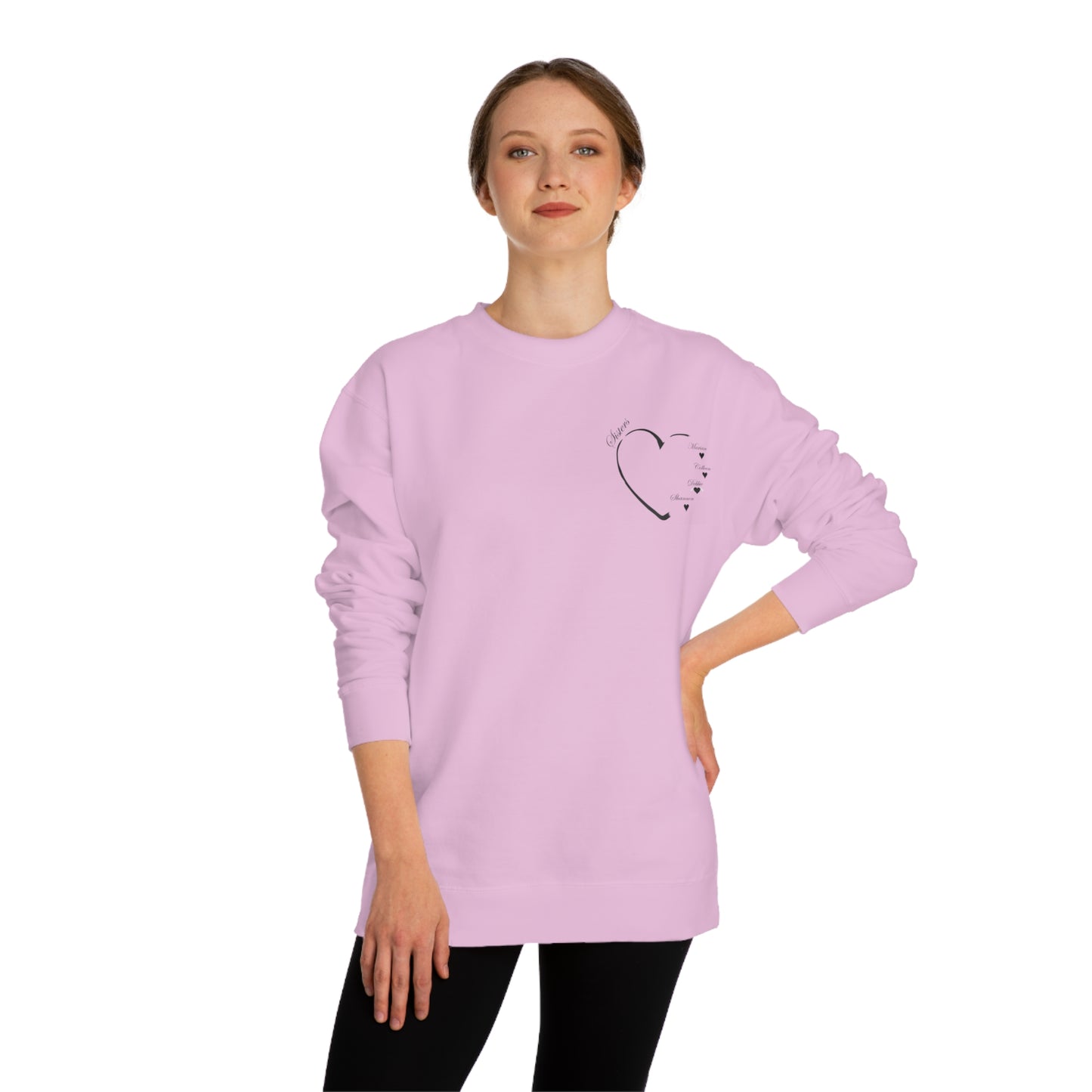 ABC Colleen 1 sisters Unisex Crew Neck Sweatshirt