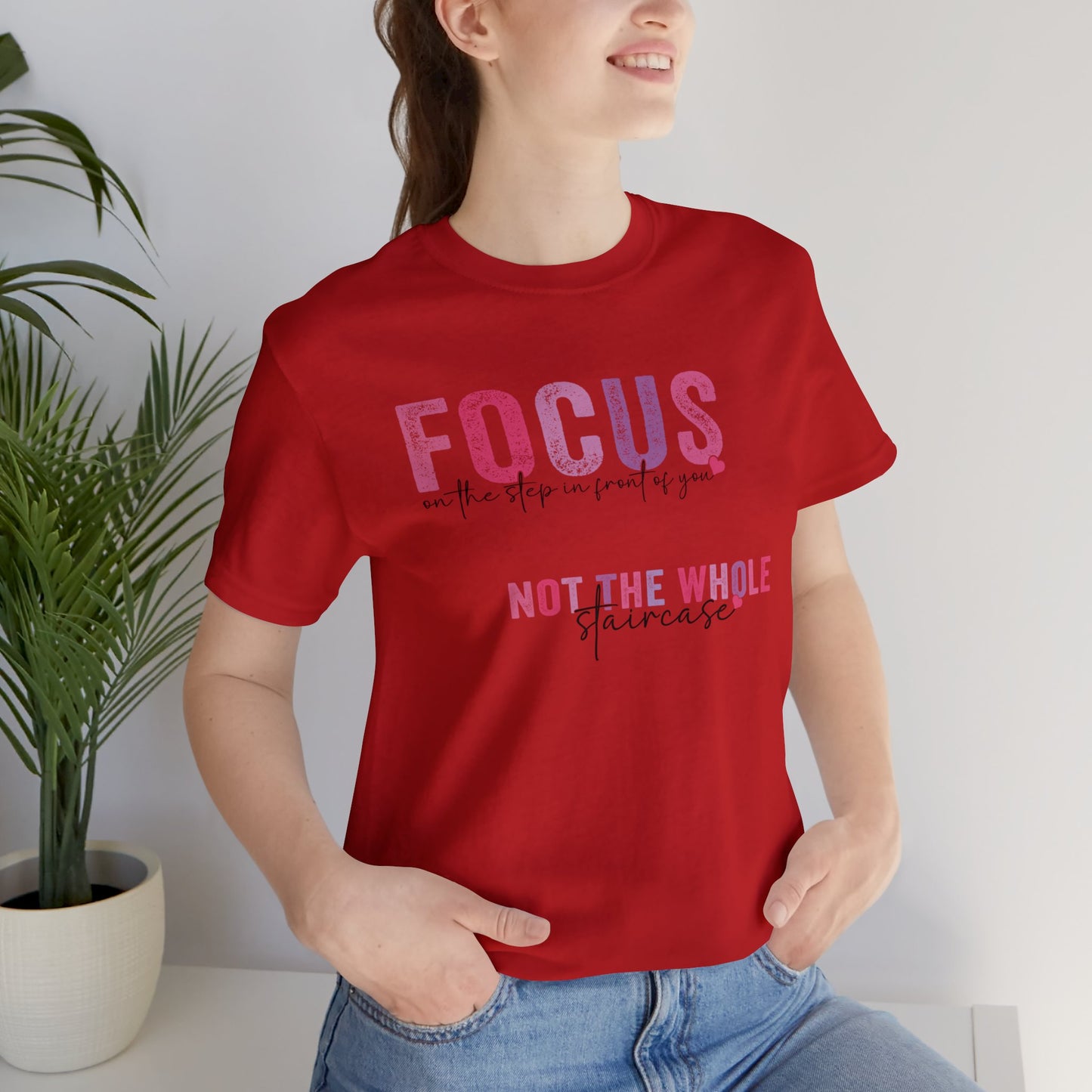 Focus Unisex Jersey Short Sleeve Tee