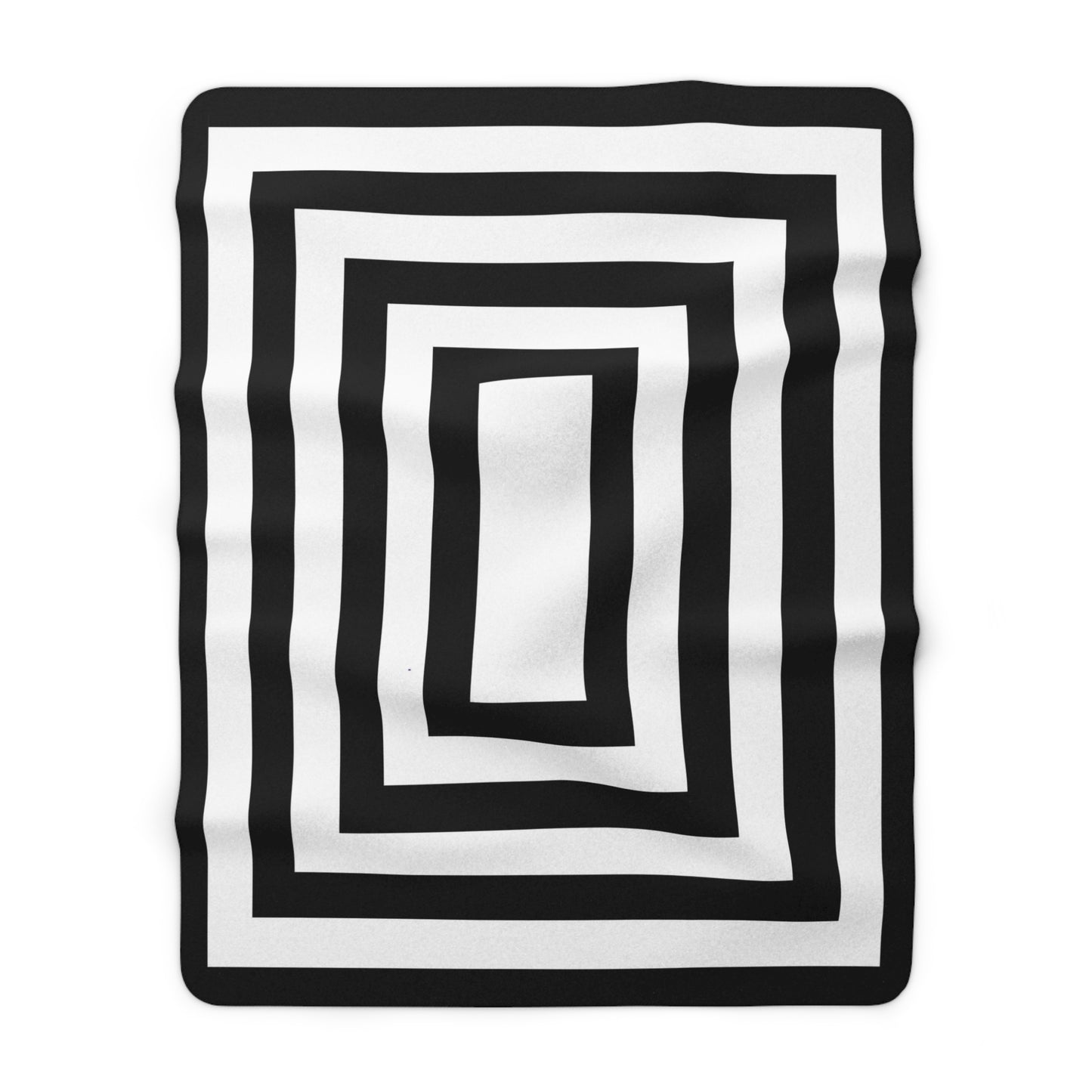 Black Sherpa Fleece Blanket