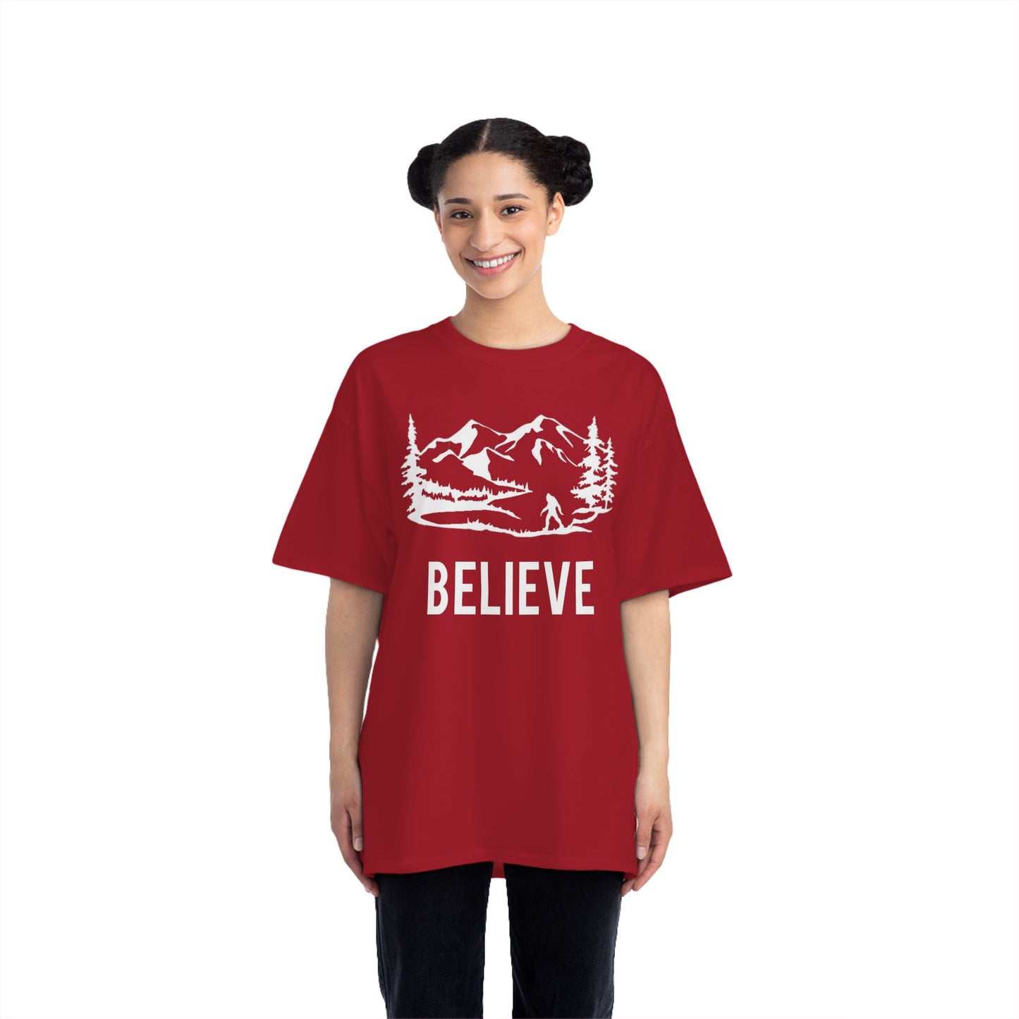 Sasquatch believe 1 Beefy-T®  Short-Sleeve T-Shirt