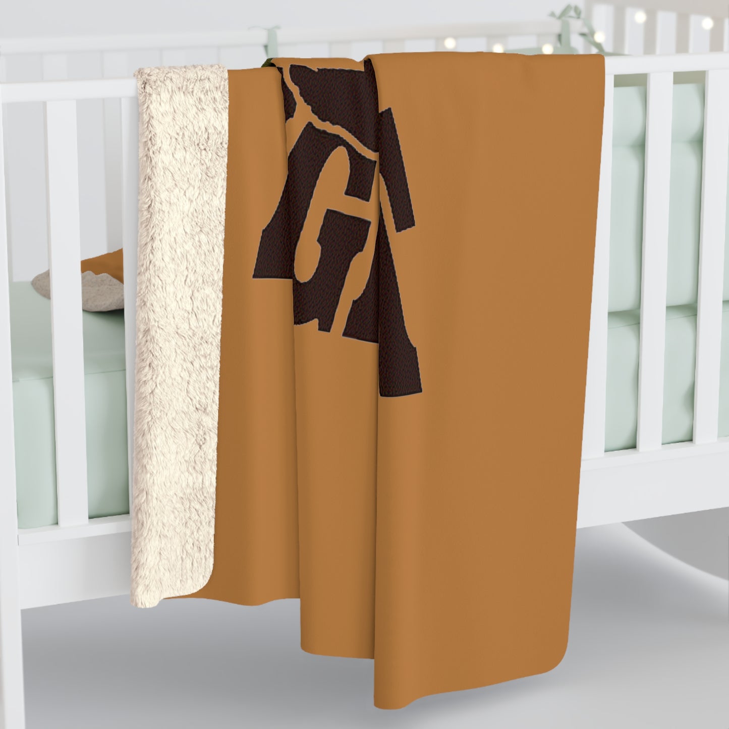 Gold 1 Sherpa Fleece Blanket