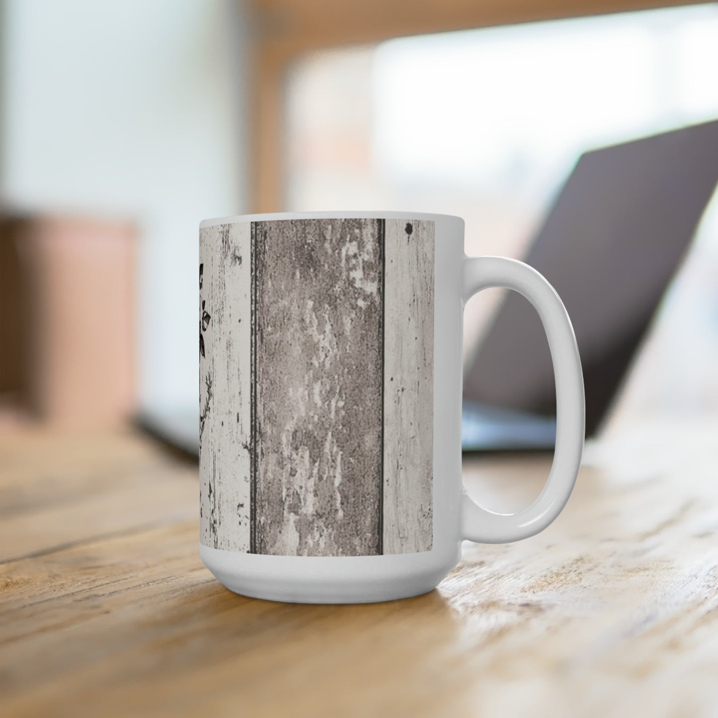 Butterfly Ceramic Mug 15oz