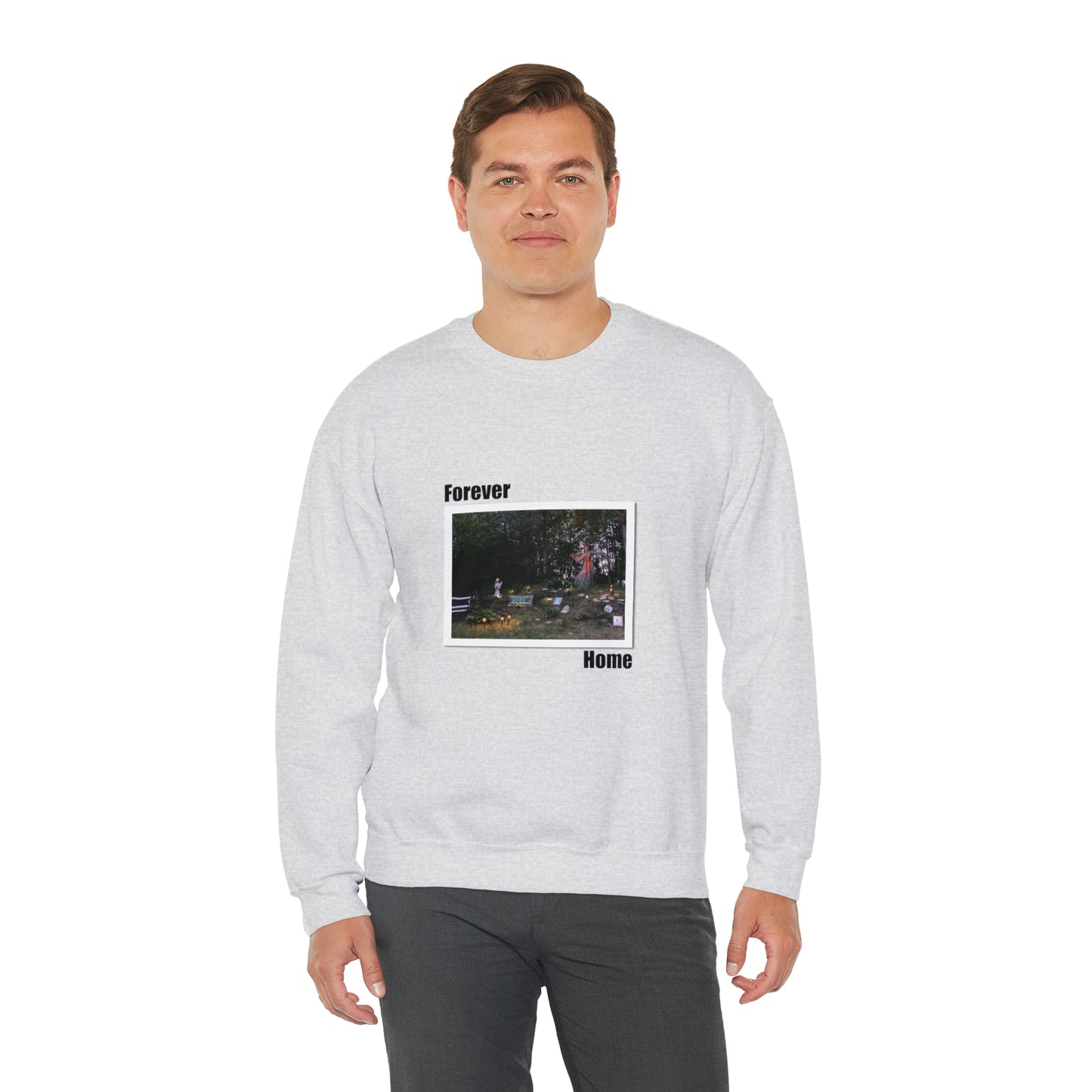 CR FOREVER HOME LIGHT Unisex Heavy Blend™ Crewneck Sweatshirt