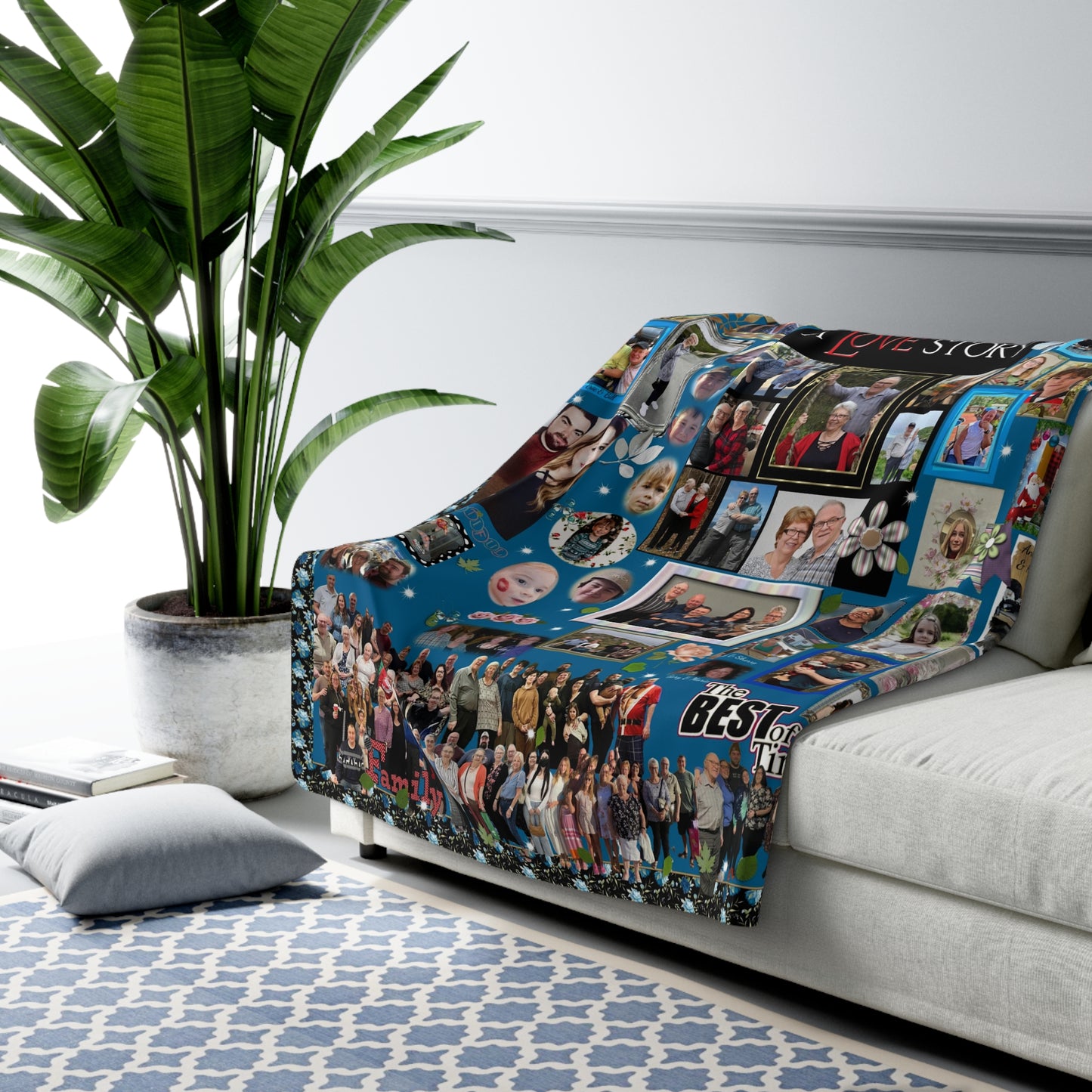 Donna Wilson Sherpa Fleece Blanket