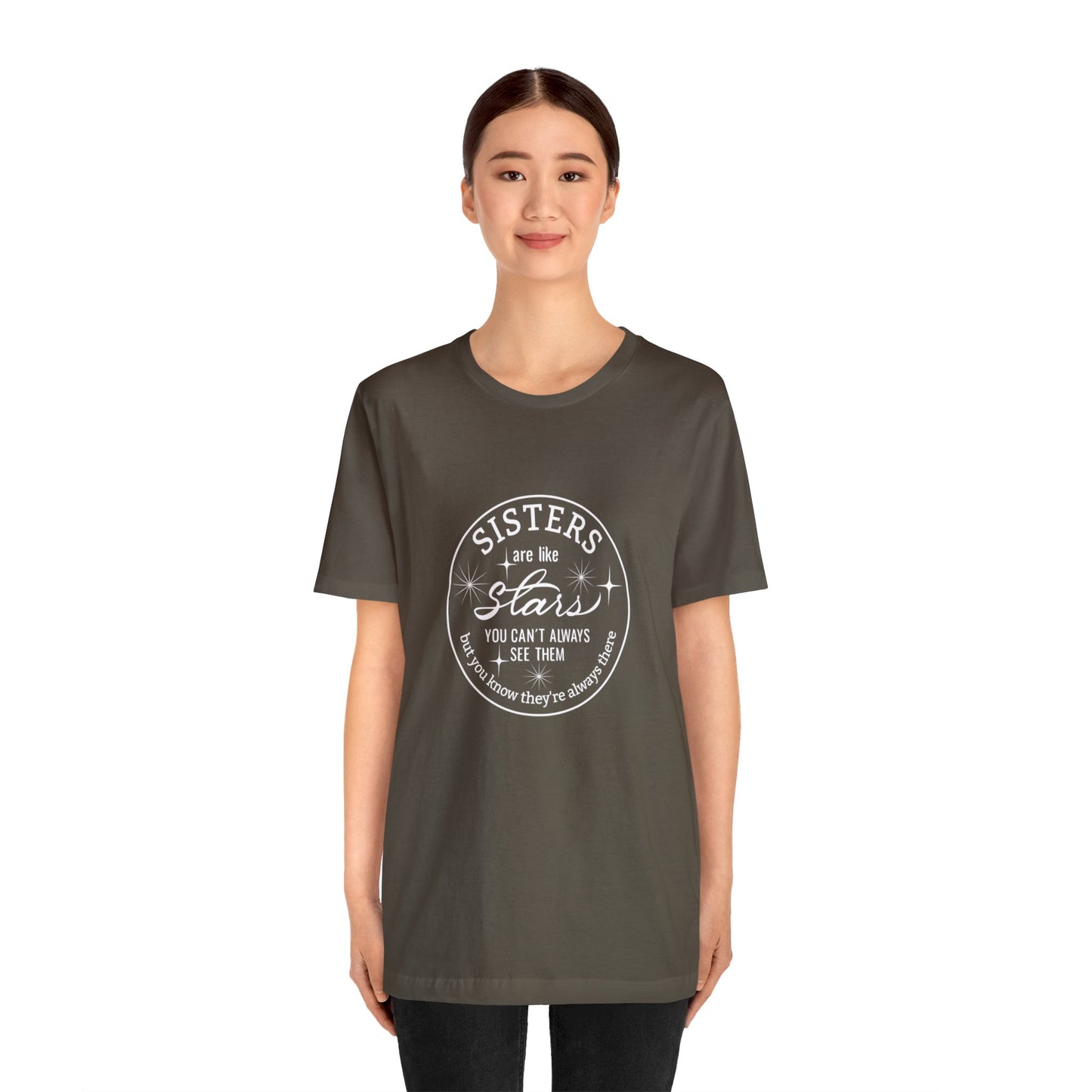 TEE Sisters stars 2 Unisex Jersey Short Sleeve Tee