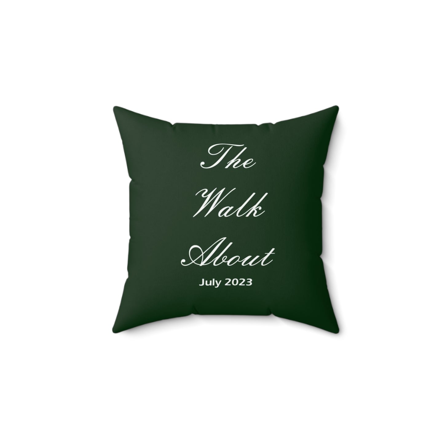 CR The Walk About Spun Polyester Square Pillow