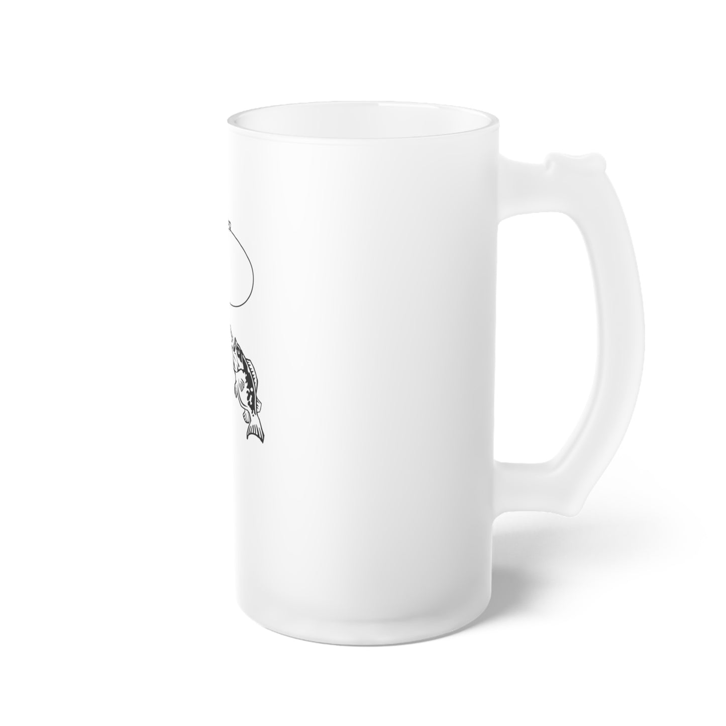 Frosted Glass Beer Mug