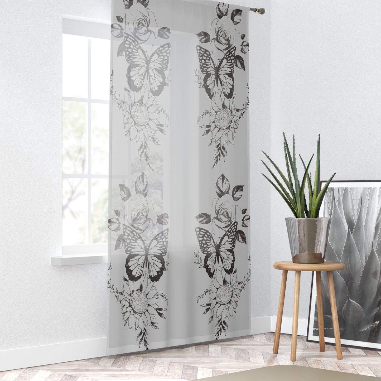 Butterfly Window Curtain