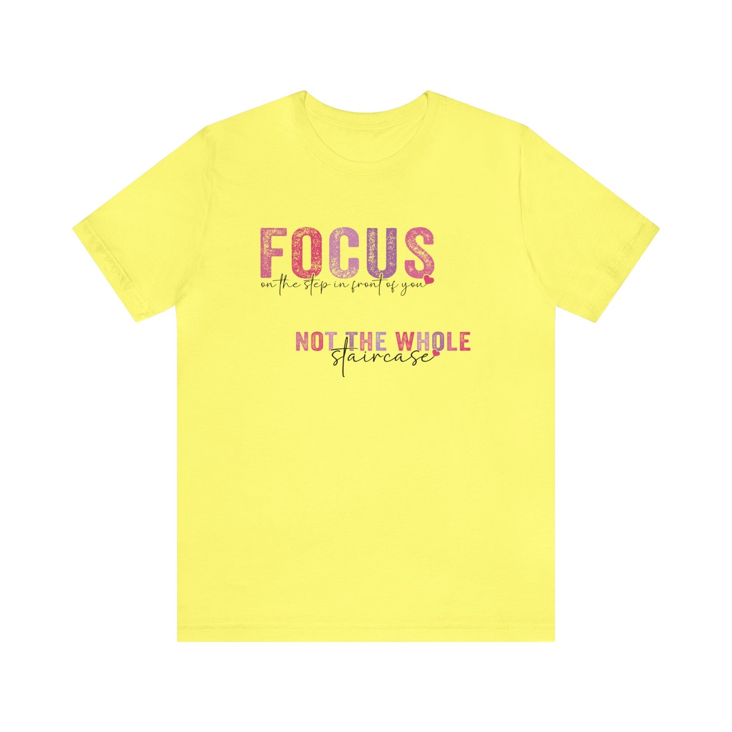 Focus Unisex Jersey Short Sleeve Tee