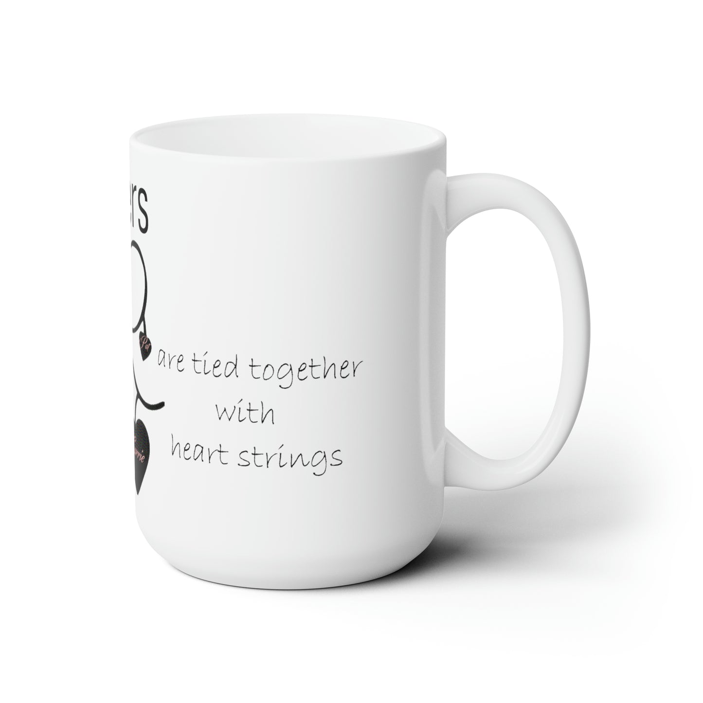 Heart Strings Ceramic Mug 15oz