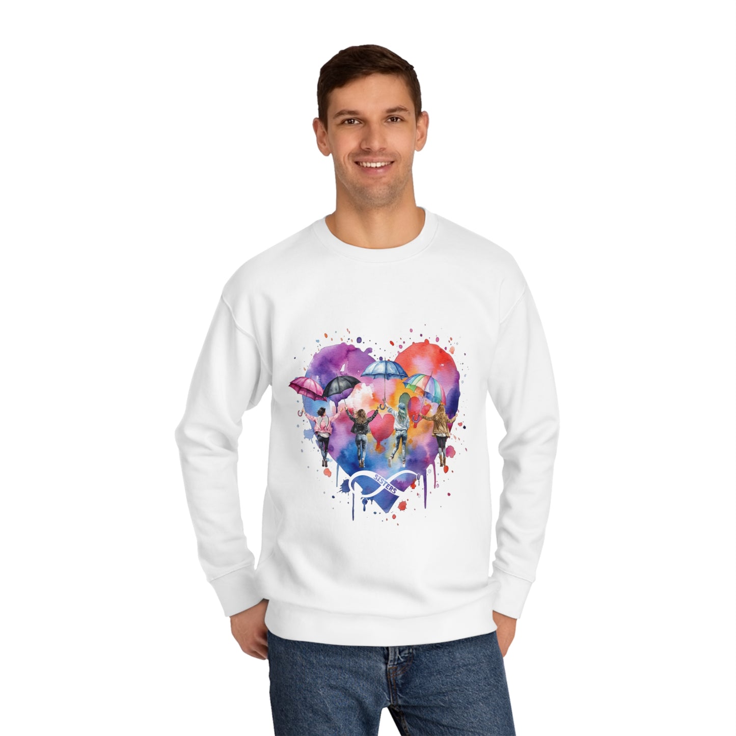 ABC Umbrella 1 Unisex Crew Sweatshirt