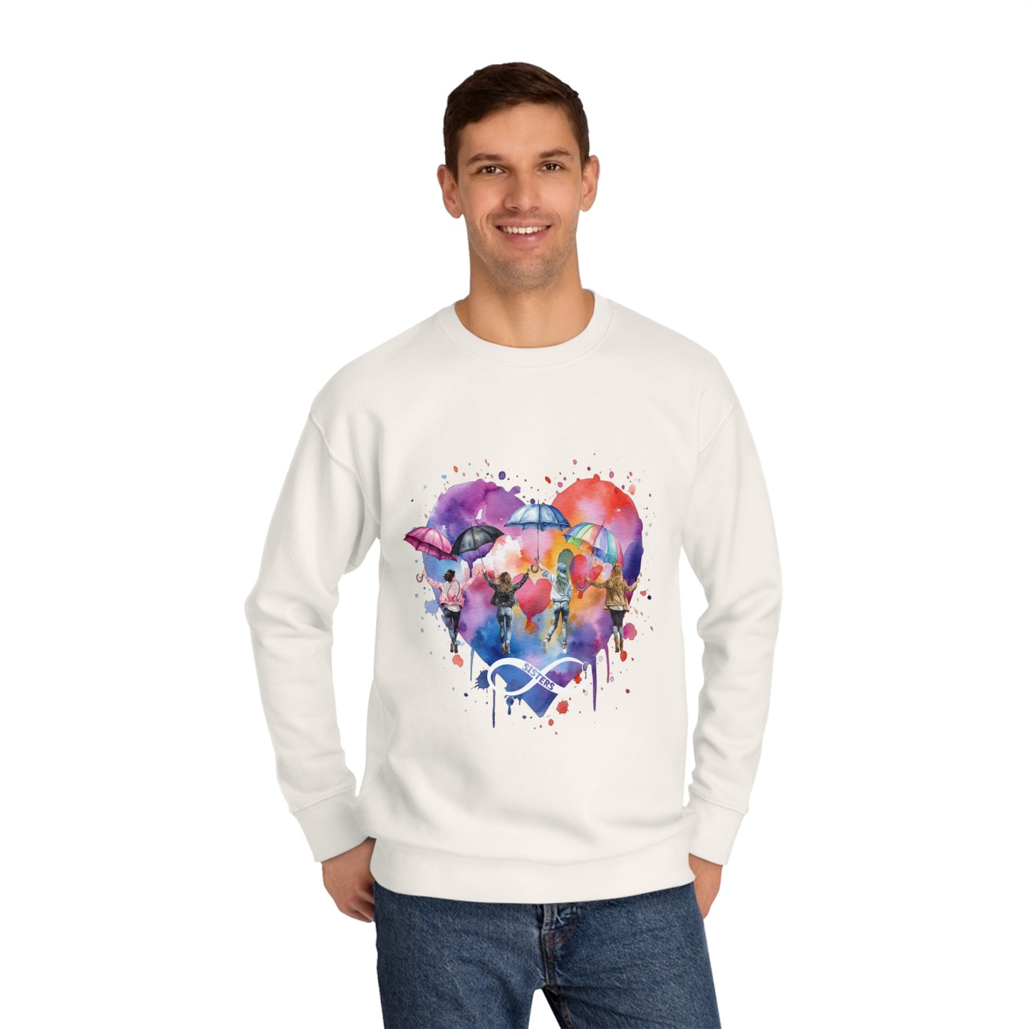 ABC Umbrella 1 Unisex Crew Sweatshirt