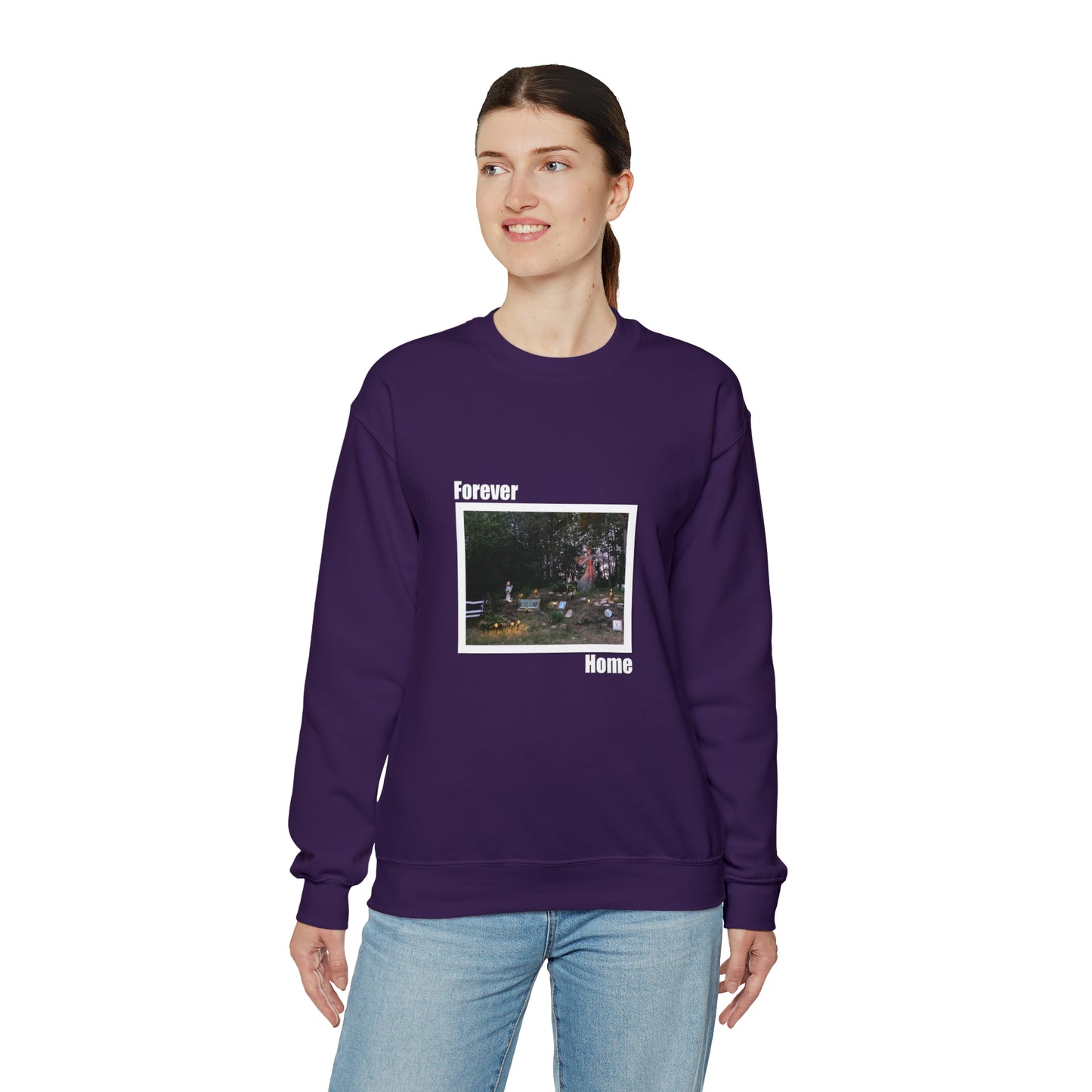 CR FOREVER HOME DARK Unisex Heavy Blend™ Crewneck Sweatshirt